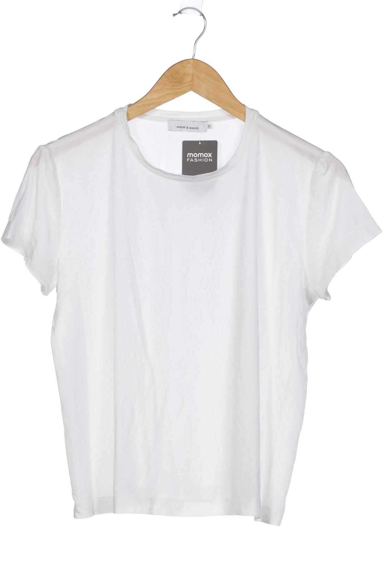 

Samsoe & Samsoe Damen T-Shirt, weiß, Gr. 34