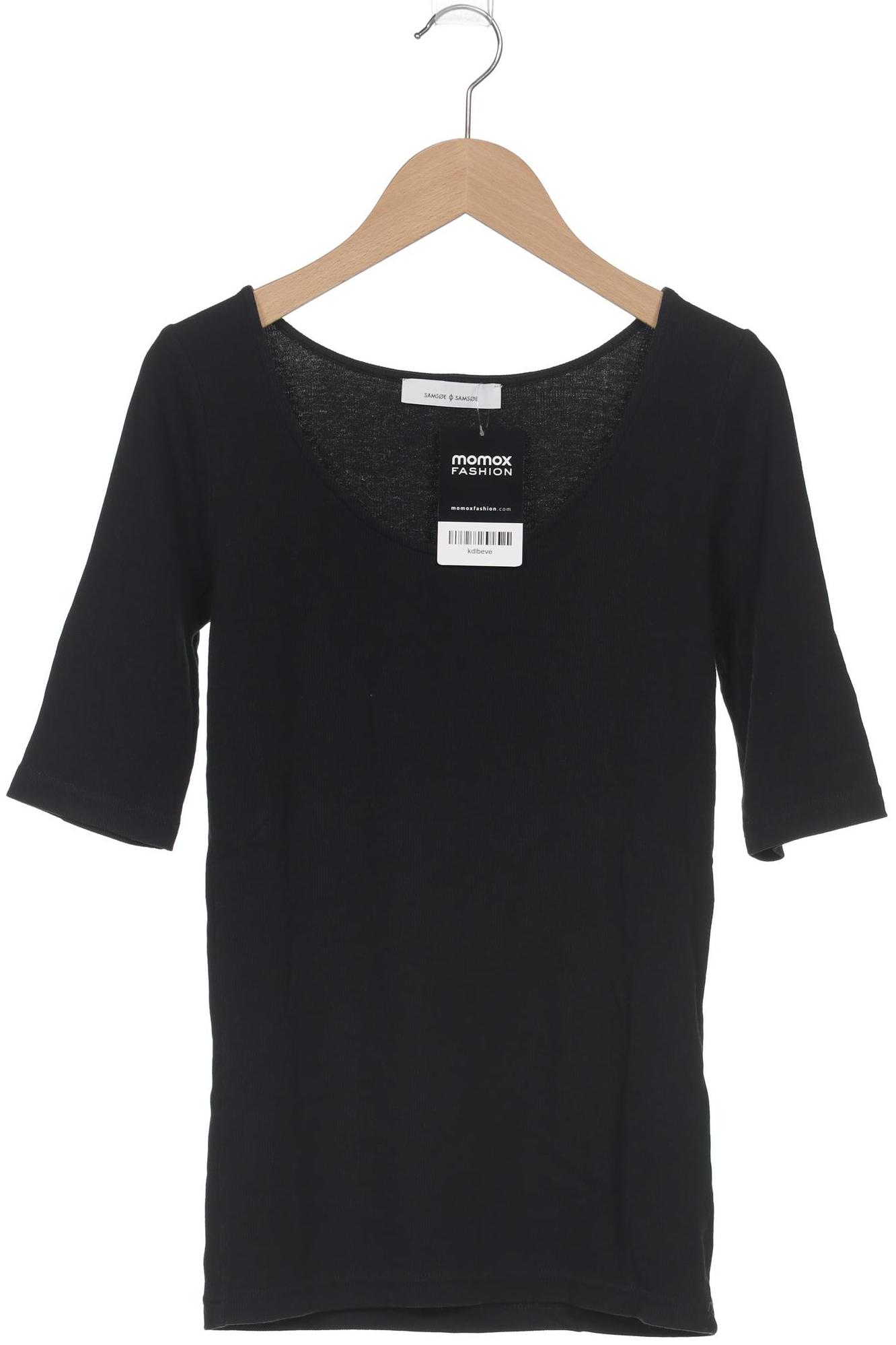 

Samsoe & Samsoe Damen T-Shirt, schwarz, Gr. 36