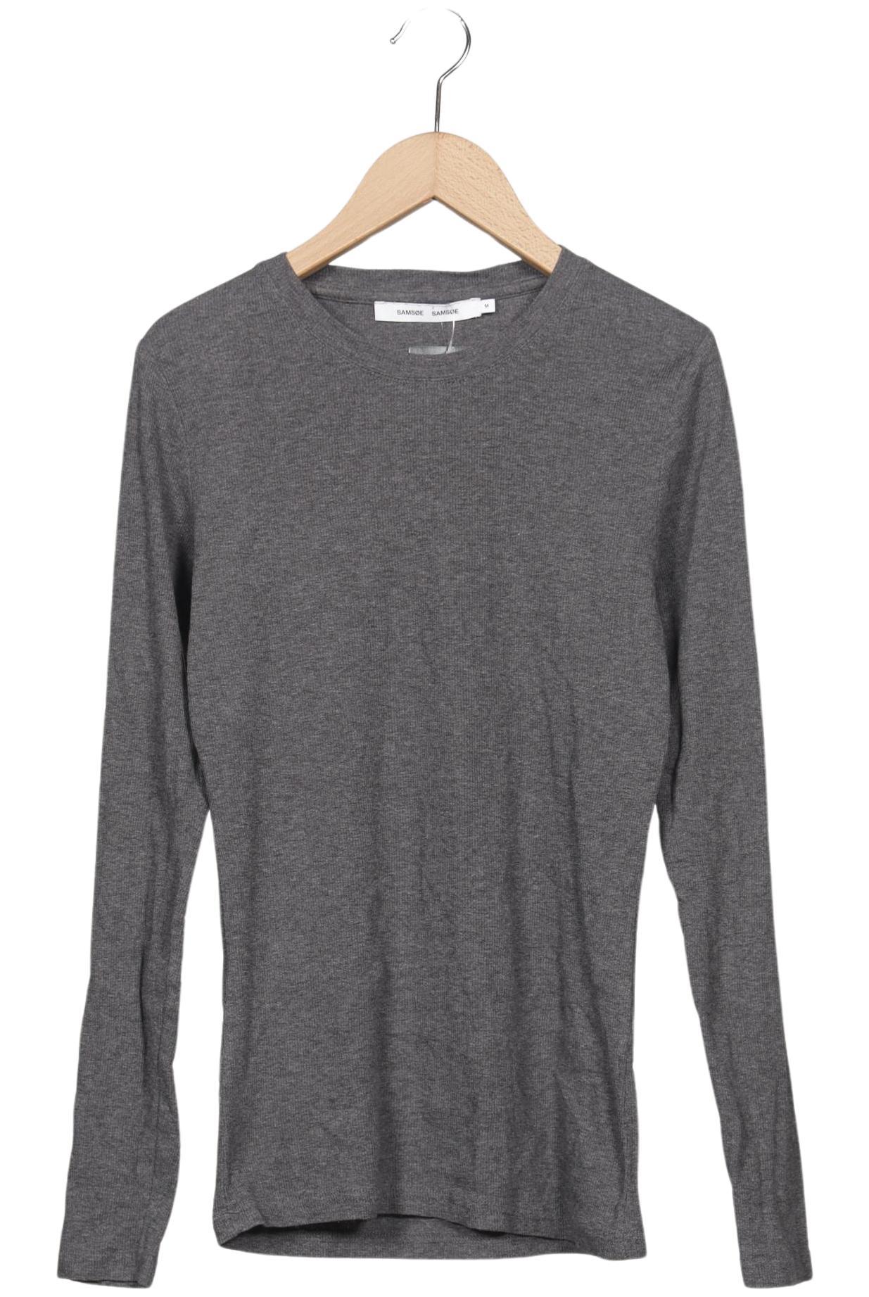 

Samsoe & Samsoe Damen Langarmshirt, grau, Gr. 38