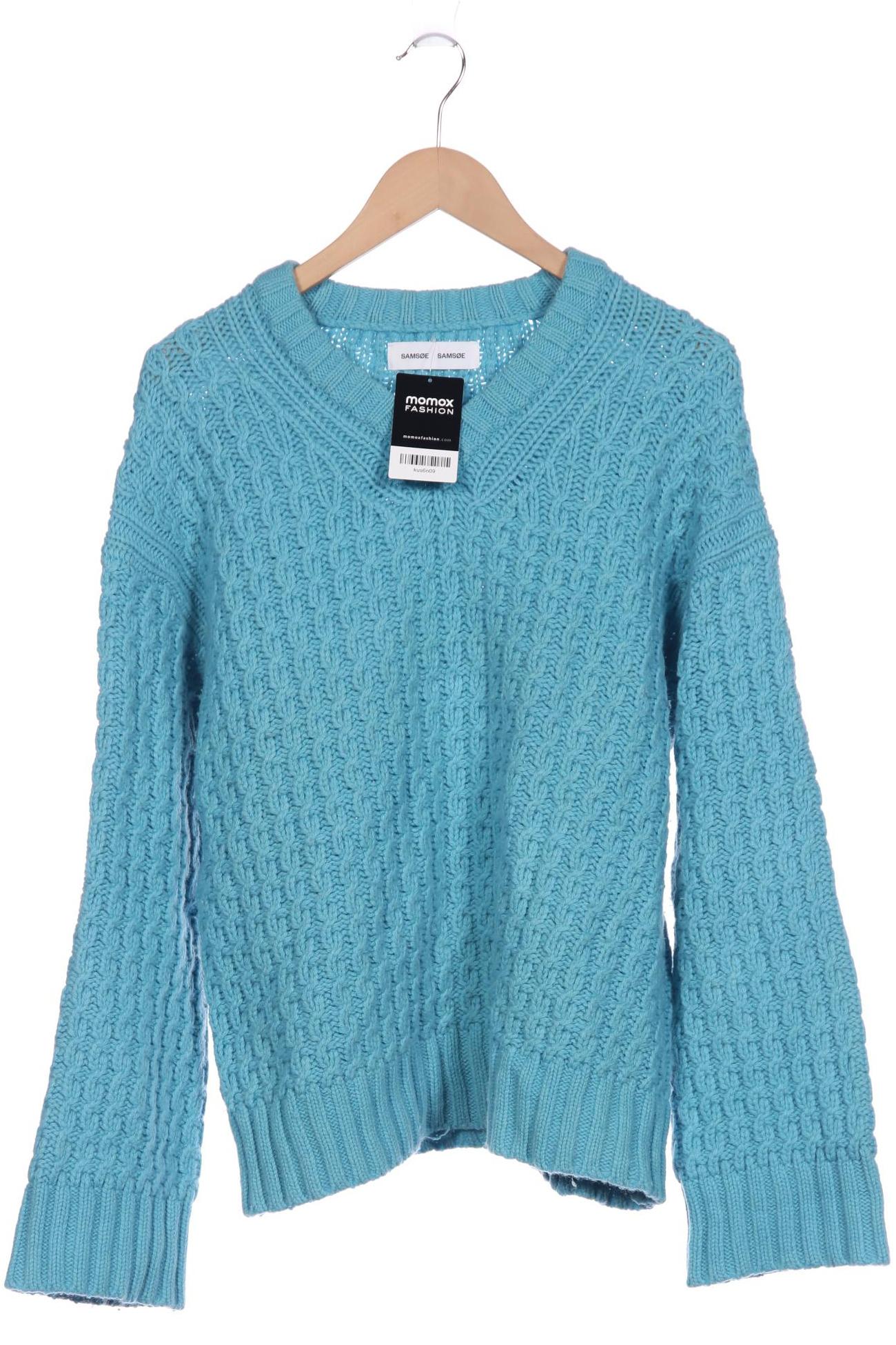

Samsoe & Samsoe Damen Pullover, blau, Gr. 38