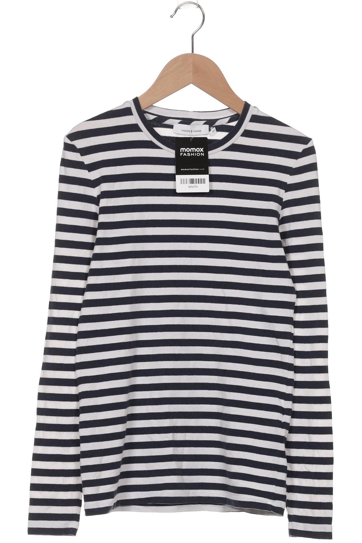 

Samsoe & Samsoe Damen Langarmshirt, marineblau, Gr. 34