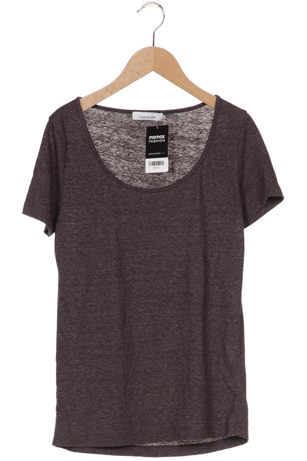 

Samsoe & Samsoe Damen T-Shirt, braun, Gr. 34