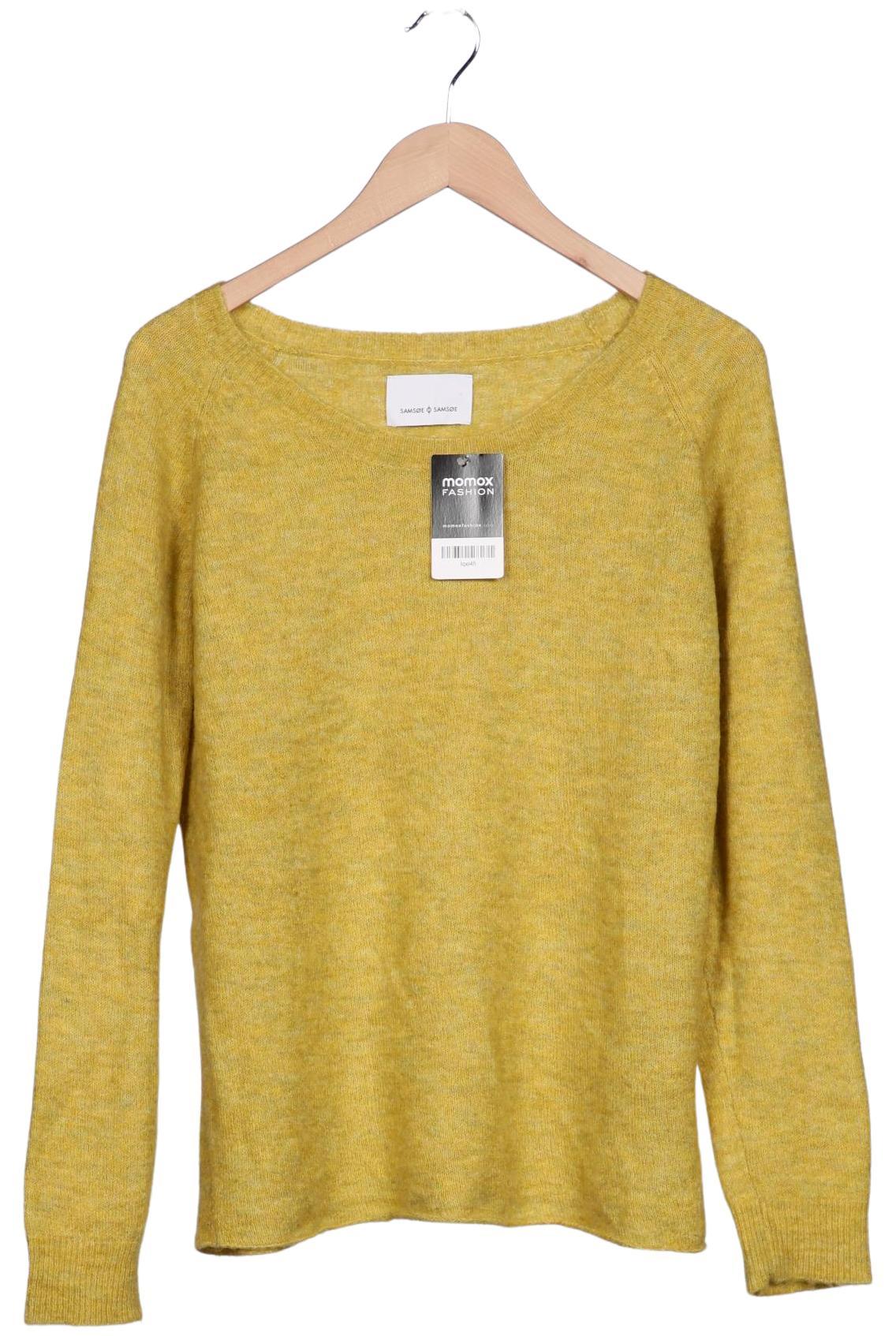 

Samsoe & Samsoe Damen Pullover, gelb, Gr. 42