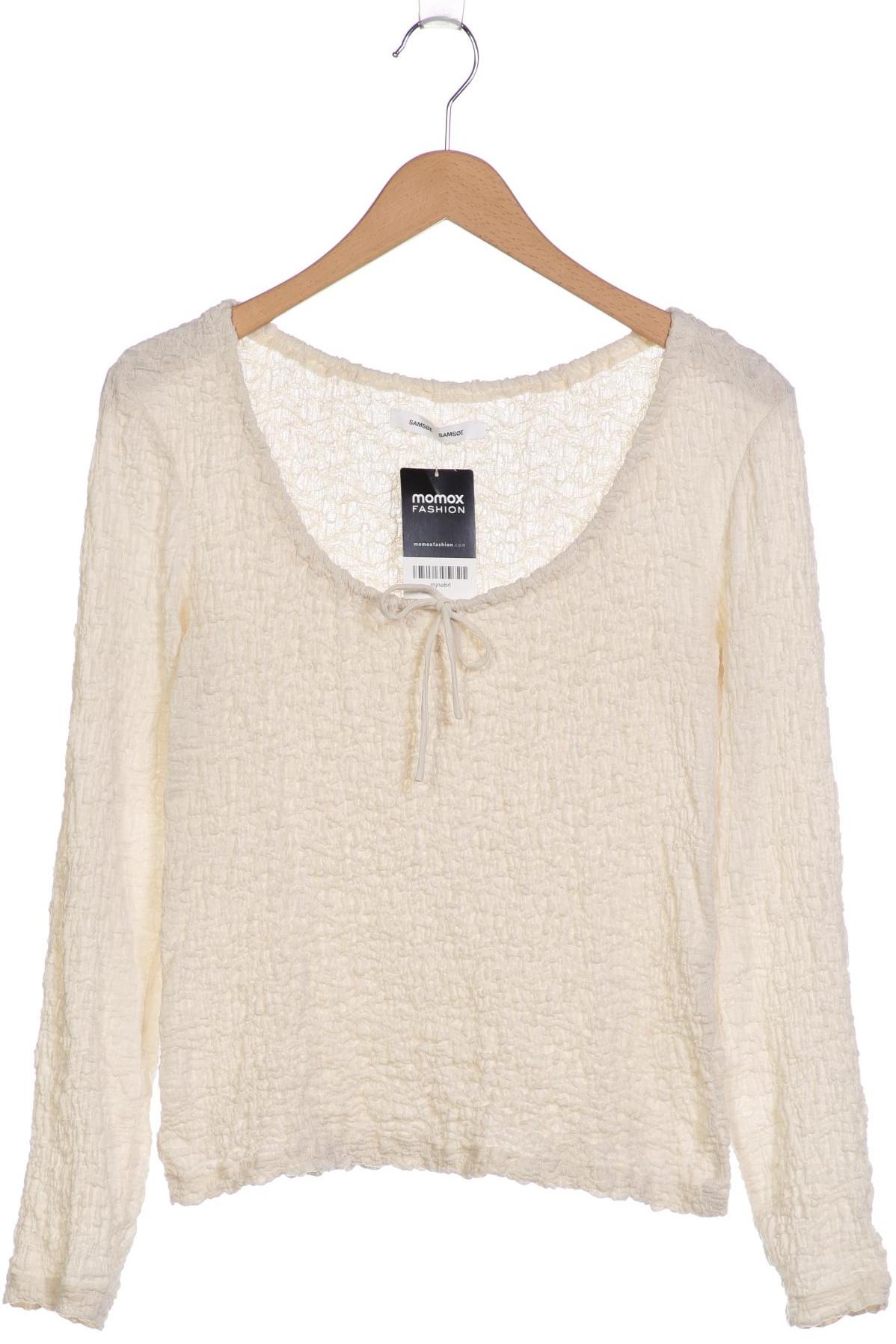 

Samsoe & Samsoe Damen Langarmshirt, cremeweiß, Gr. 38
