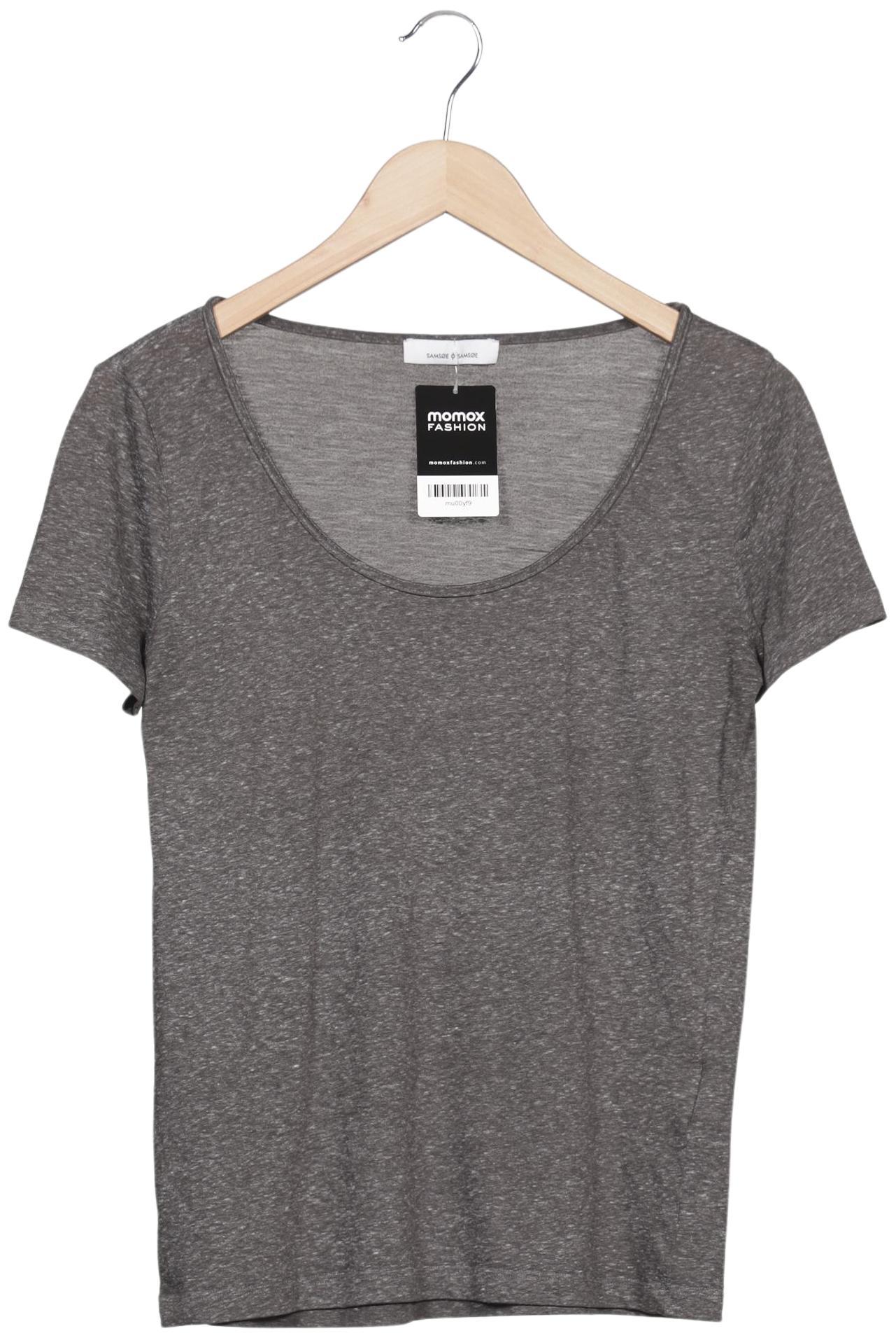 

Samsoe & Samsoe Damen T-Shirt, grau, Gr. 38