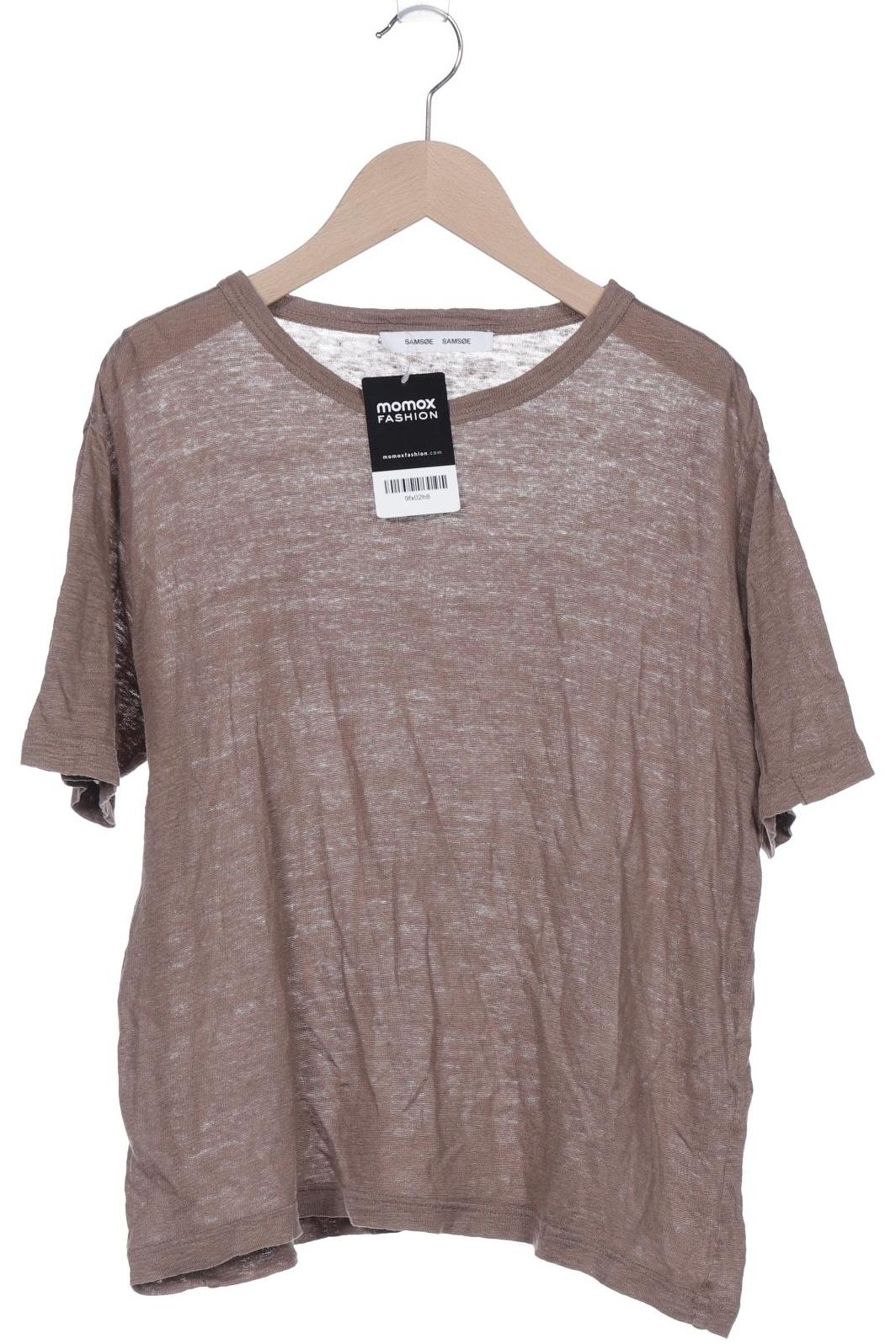 

Samsoe & Samsoe Damen T-Shirt, braun, Gr. 38
