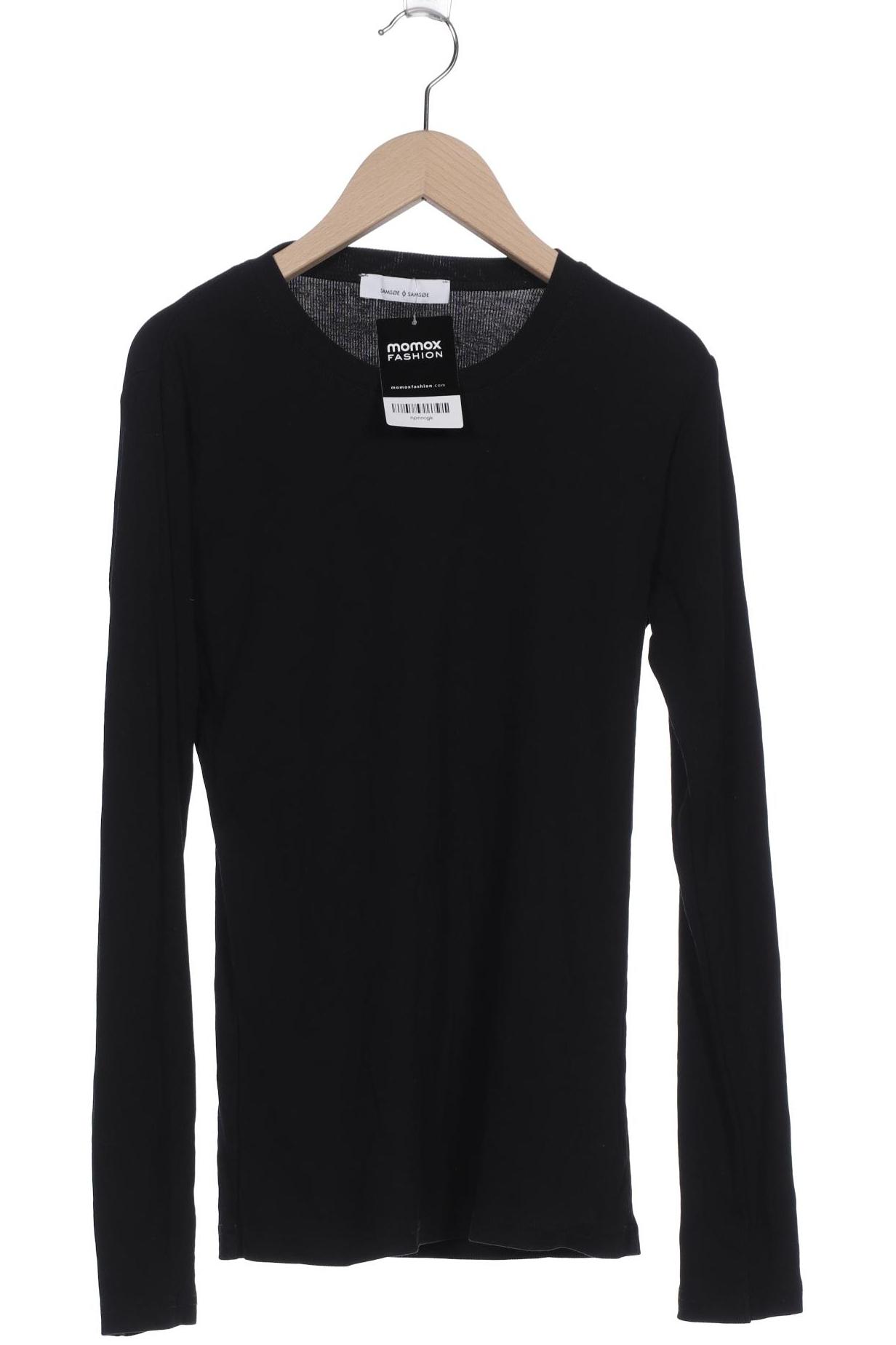 

Samsoe & Samsoe Damen Langarmshirt, schwarz