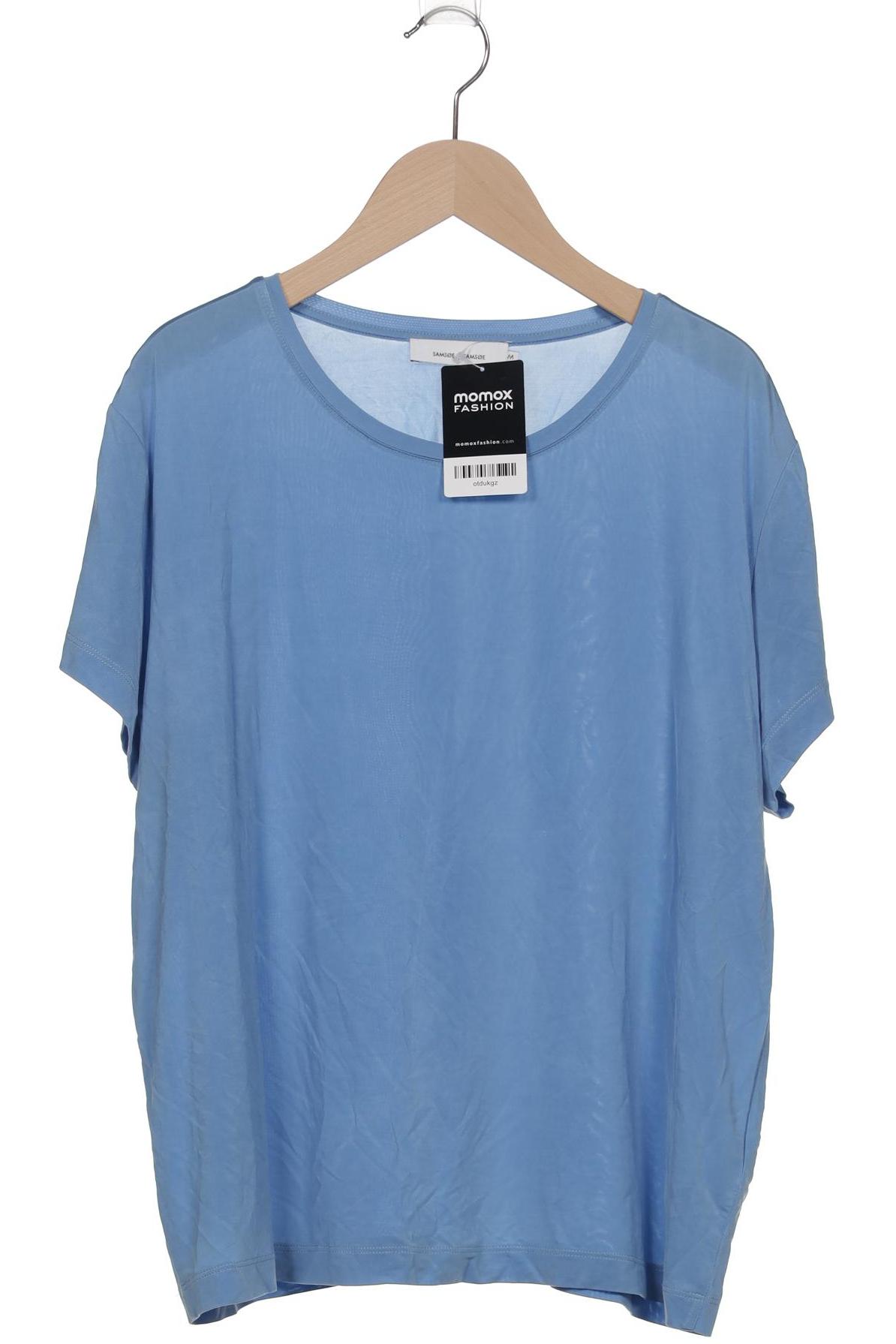 

Samsoe & Samsoe Damen T-Shirt, blau, Gr. 38