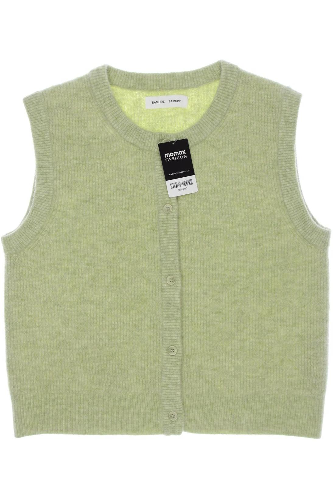 

Samsoe & Samsoe Damen Strickjacke, hellgrün, Gr. 38