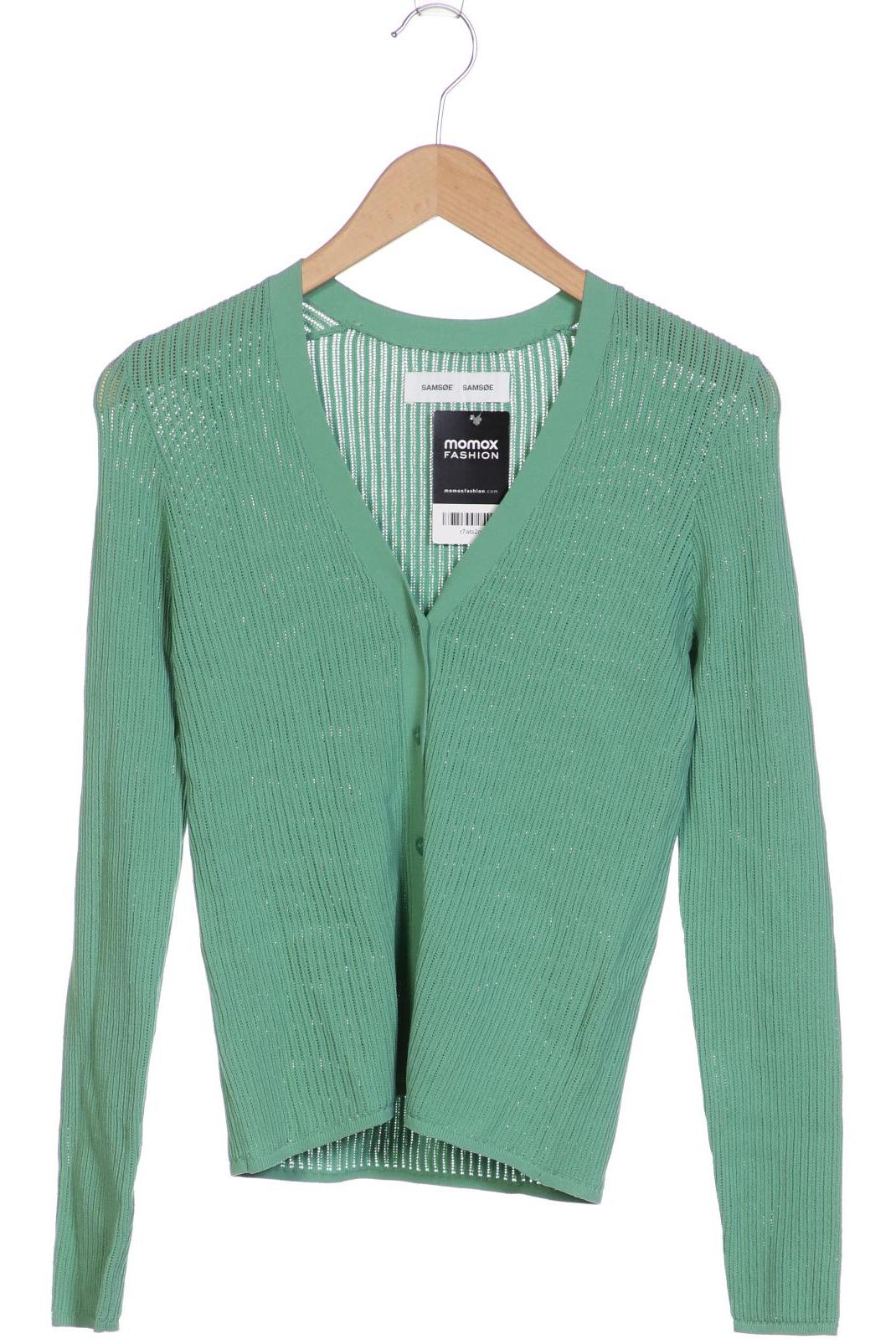 

Samsoe & Samsoe Damen Strickjacke, grün, Gr. 34