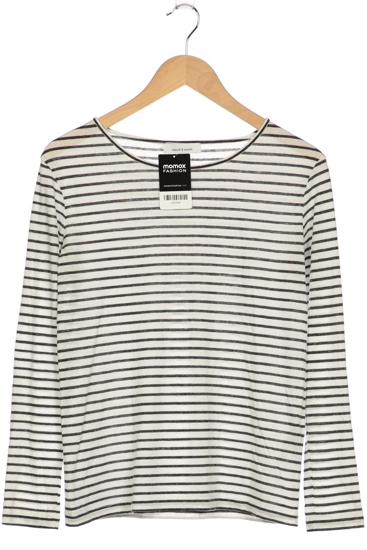 

Samsoe & Samsoe Damen Langarmshirt, weiß, Gr. 34