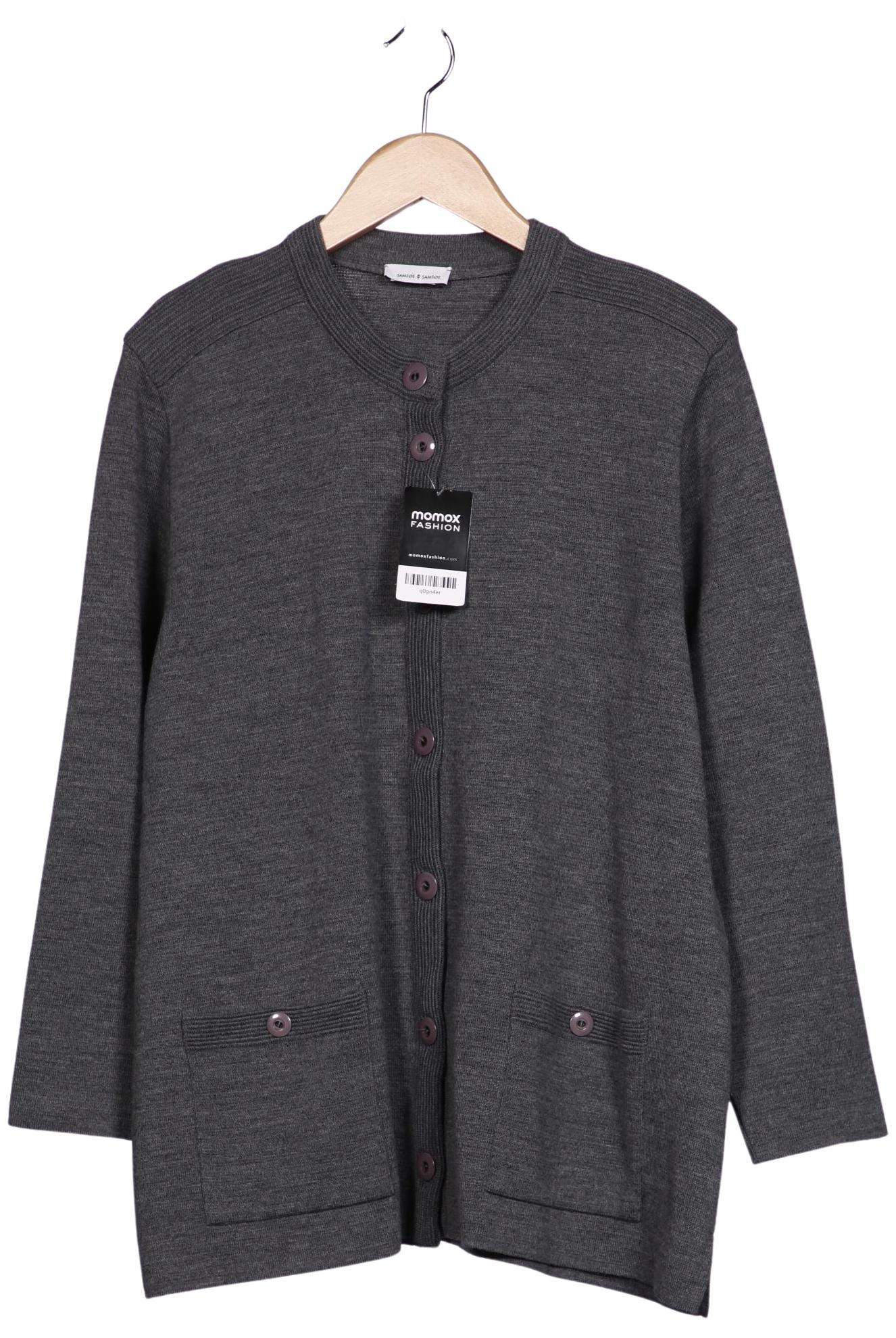 

Samsoe & Samsoe Damen Strickjacke, grau, Gr. 46