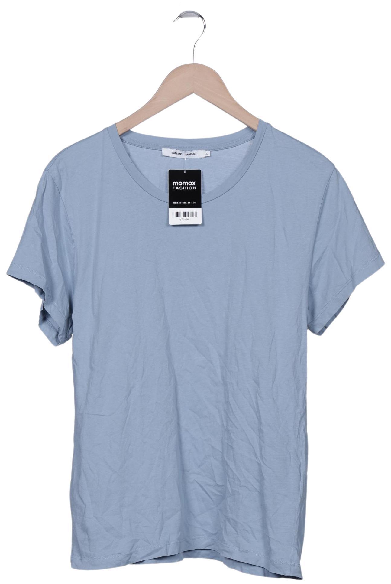 

Samsoe & Samsoe Damen T-Shirt, blau, Gr. 44