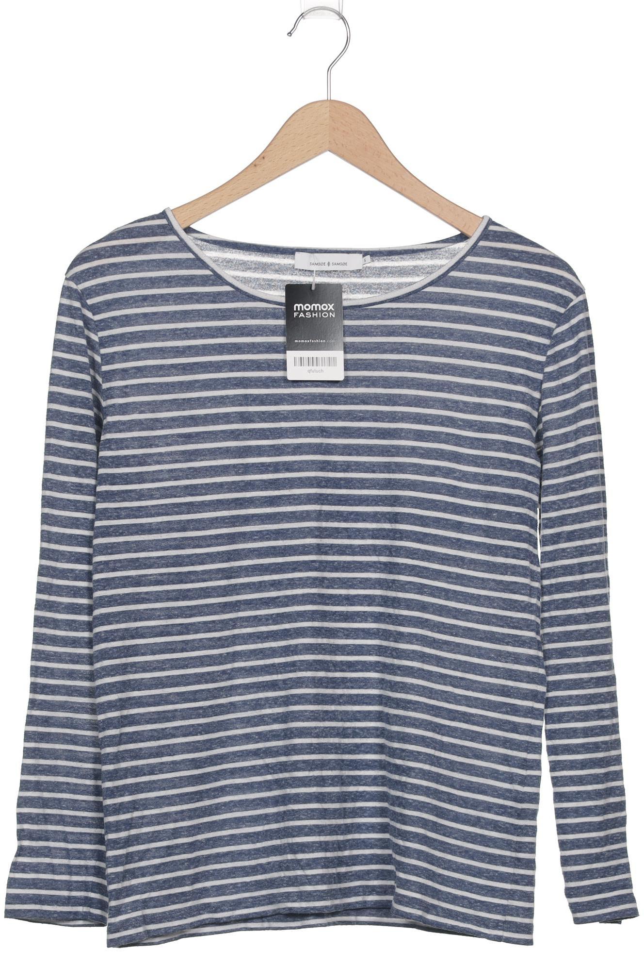 

Samsoe & Samsoe Damen Langarmshirt, marineblau, Gr. 36