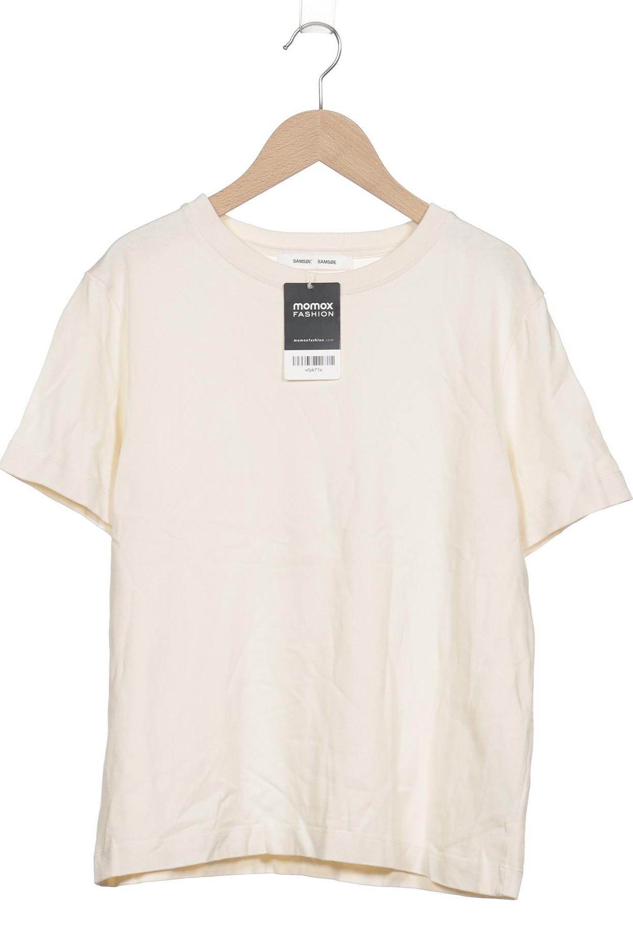 

Samsoe & Samsoe Damen T-Shirt, cremeweiß, Gr. 36