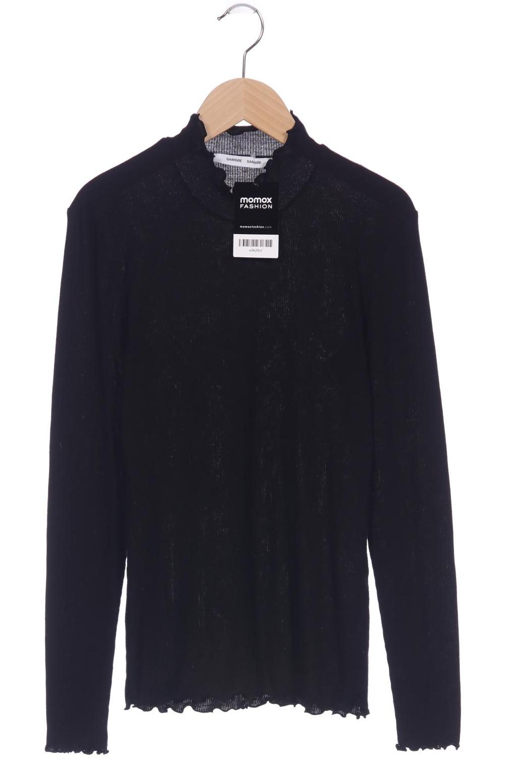 

Samsoe & Samsoe Damen Langarmshirt, schwarz, Gr. 38