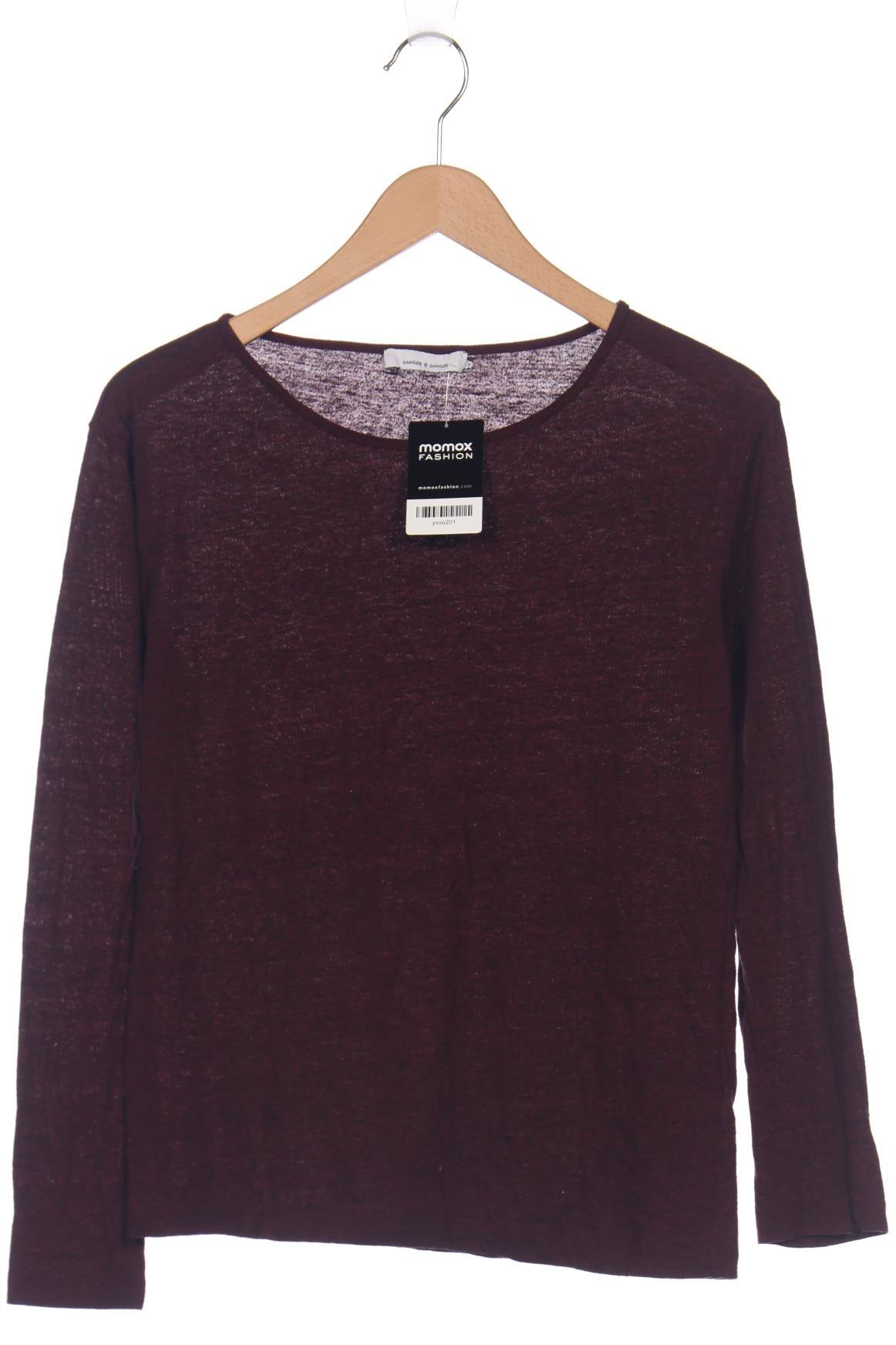 

Samsoe & Samsoe Damen Langarmshirt, bordeaux, Gr. 36