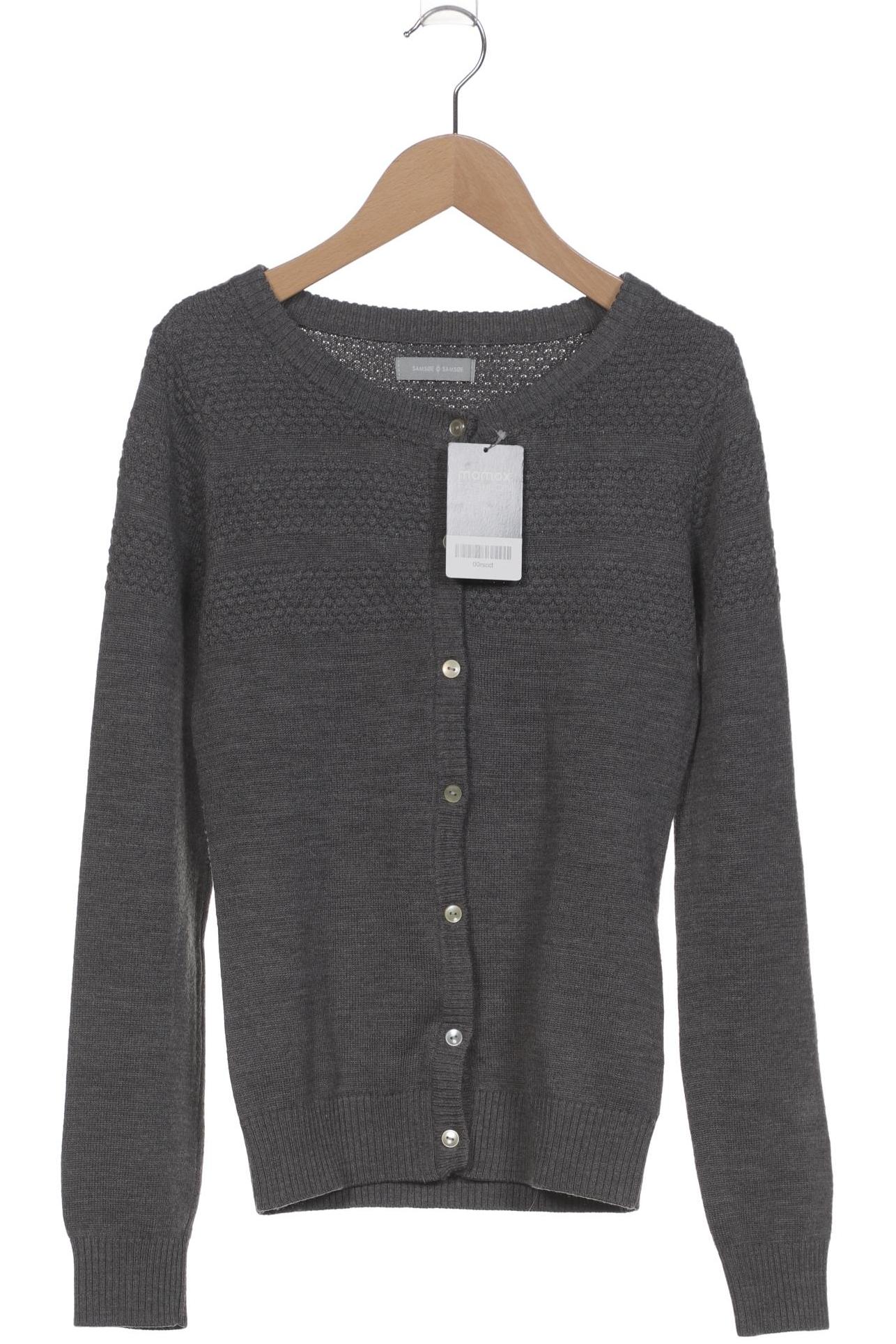 

Samsoe & Samsoe Damen Strickjacke, grau, Gr. 34