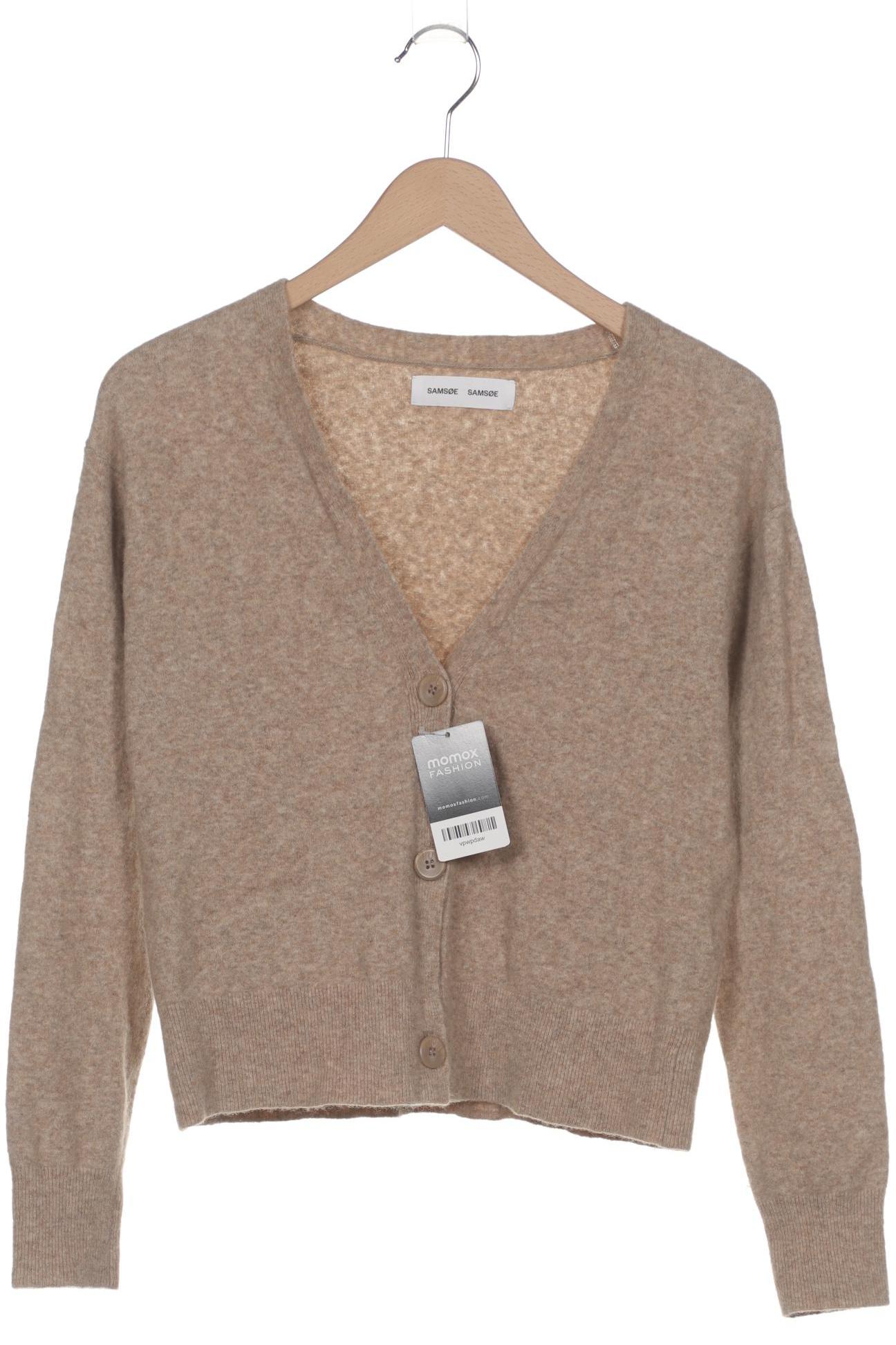 

Samsoe & Samsoe Damen Strickjacke, beige, Gr. 38