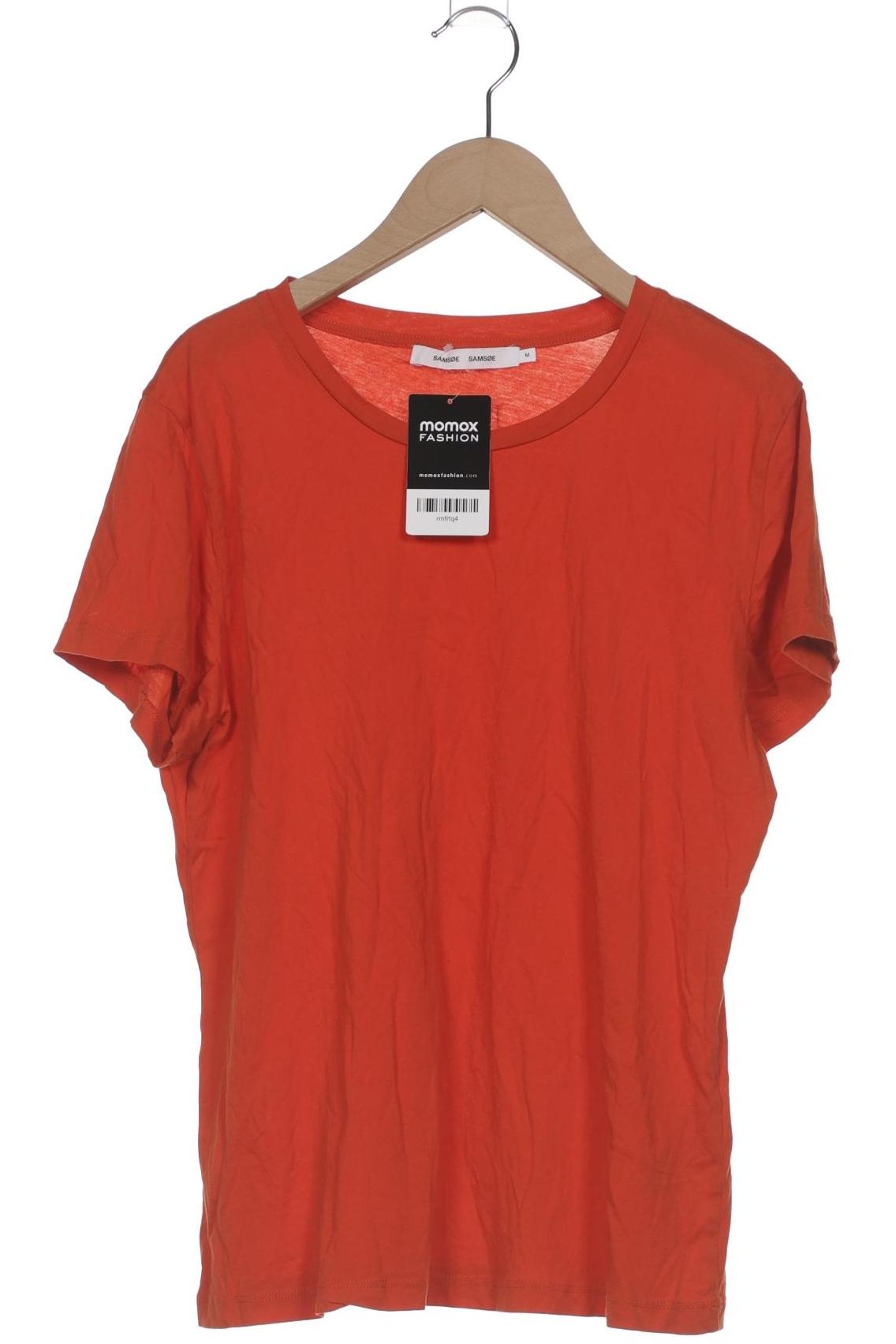 

Samsoe & Samsoe Damen T-Shirt, orange, Gr. 38