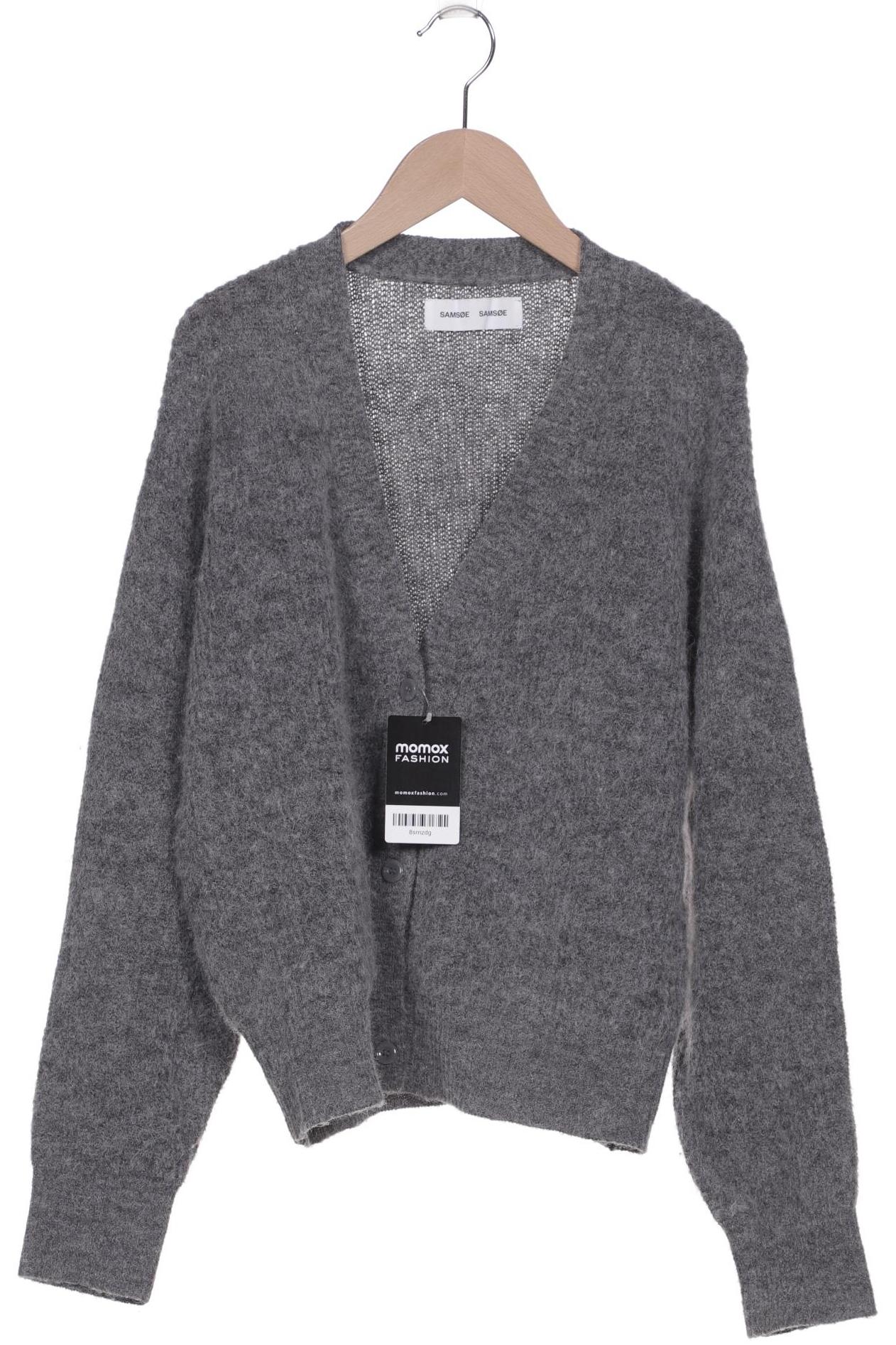 

Samsoe & Samsoe Damen Strickjacke, grau, Gr. 44