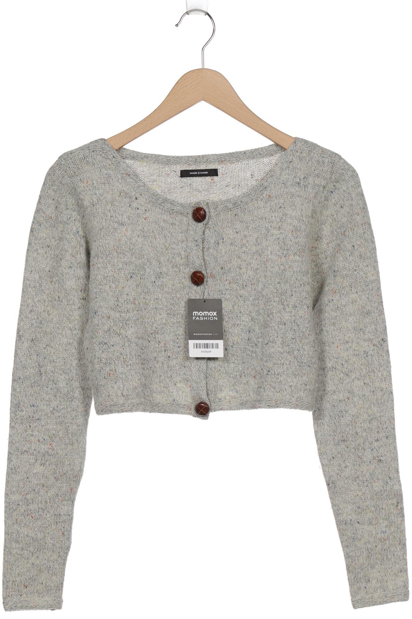

Samsoe & Samsoe Damen Strickjacke, grau, Gr. 36