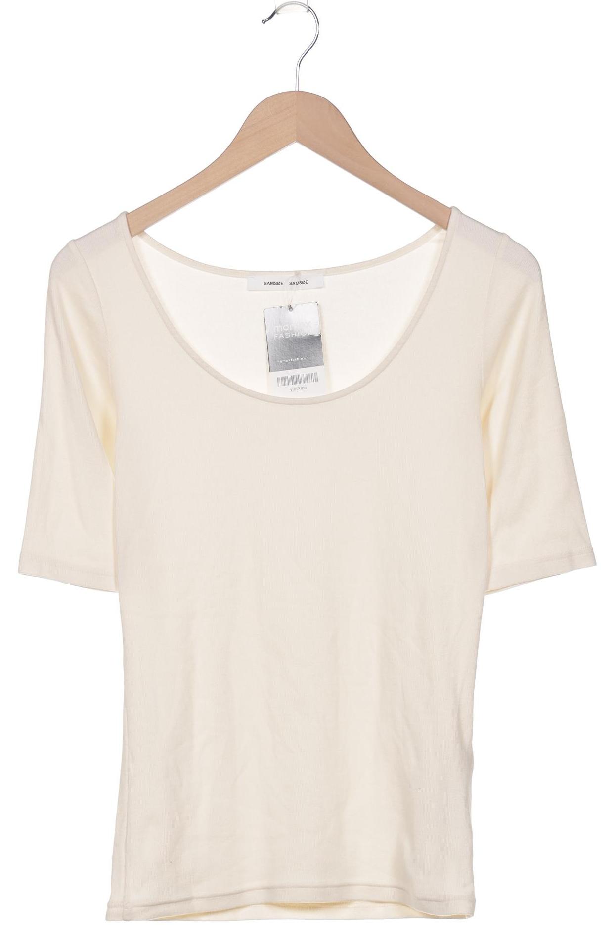 

Samsoe & Samsoe Damen T-Shirt, beige, Gr. 38