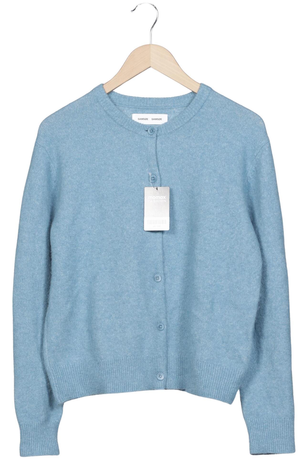 

Samsoe & Samsoe Damen Strickjacke, hellblau, Gr. 38