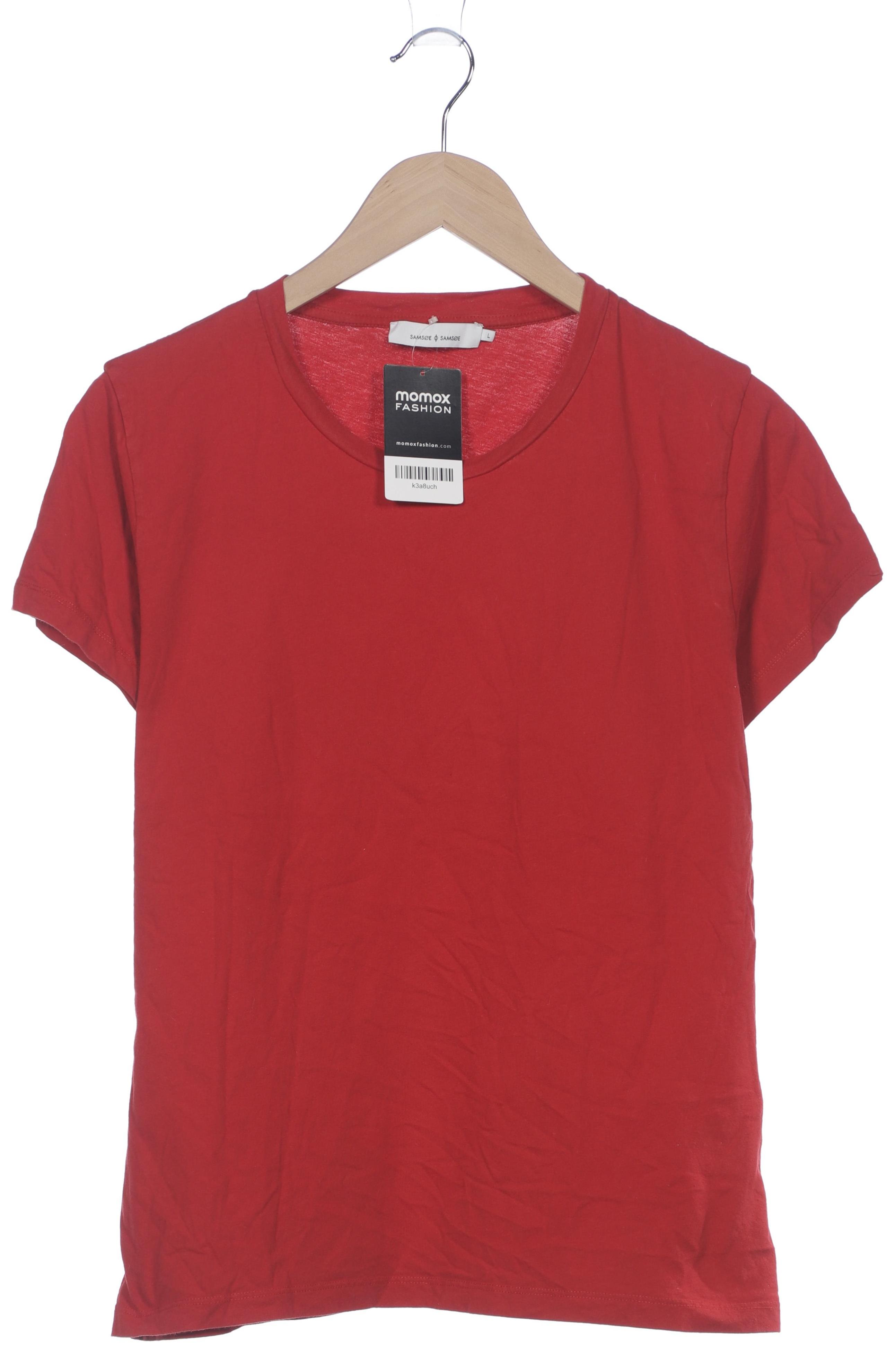 

Samsoe & Samsoe Damen T-Shirt, rot, Gr. 42