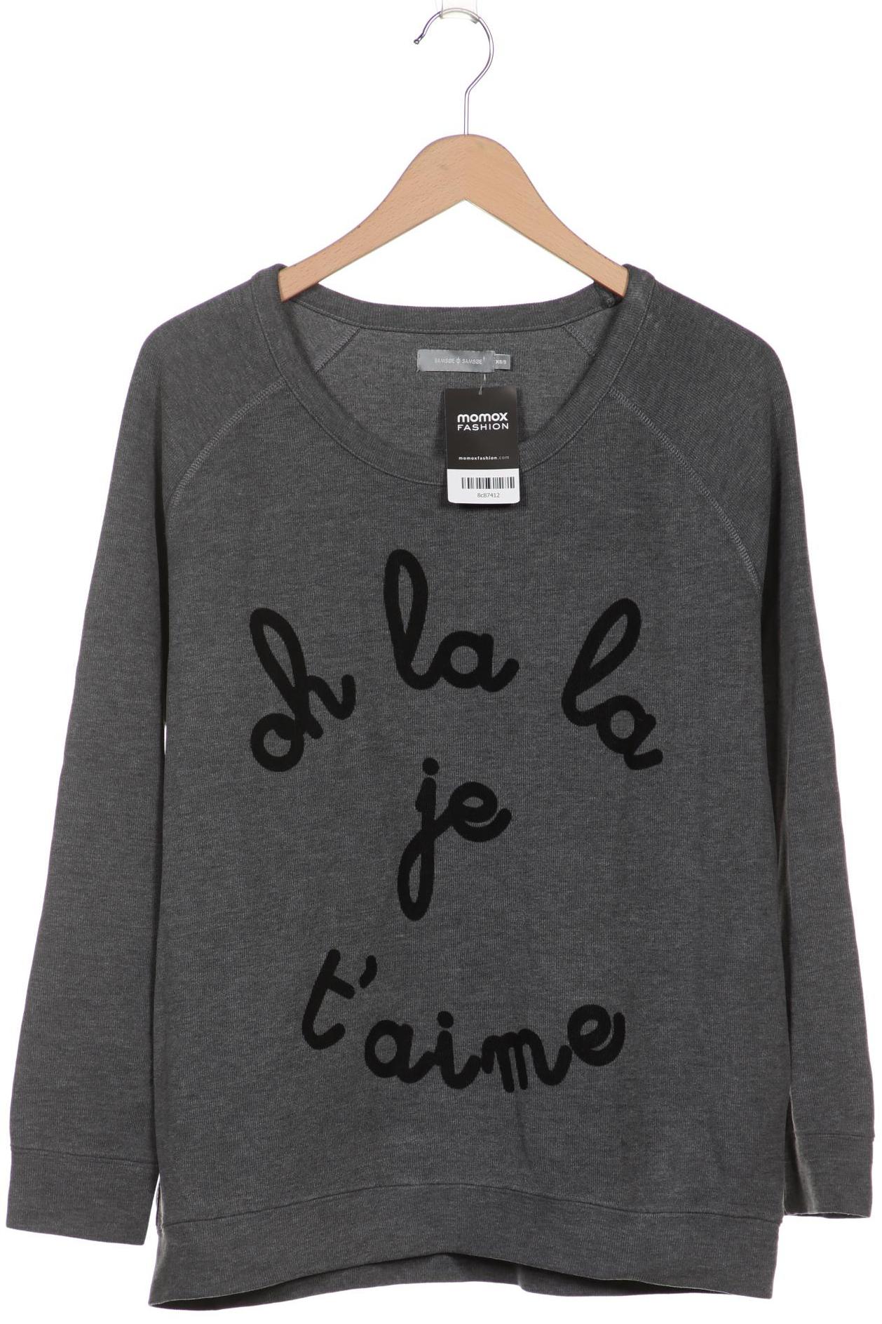 

Samsoe & Samsoe Damen Sweatshirt, grau, Gr. 34