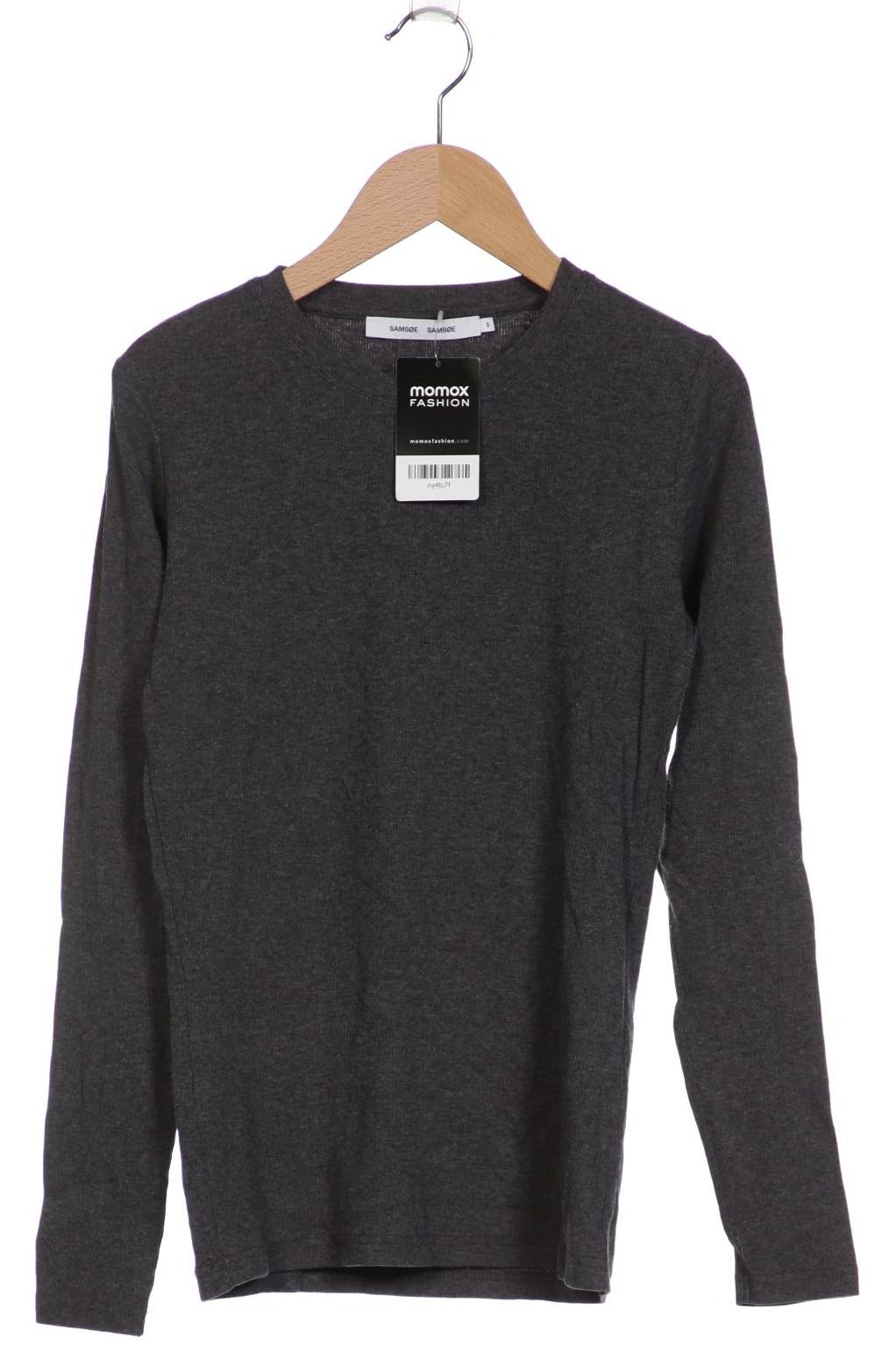 

Samsoe & Samsoe Damen Langarmshirt, grau, Gr. 36