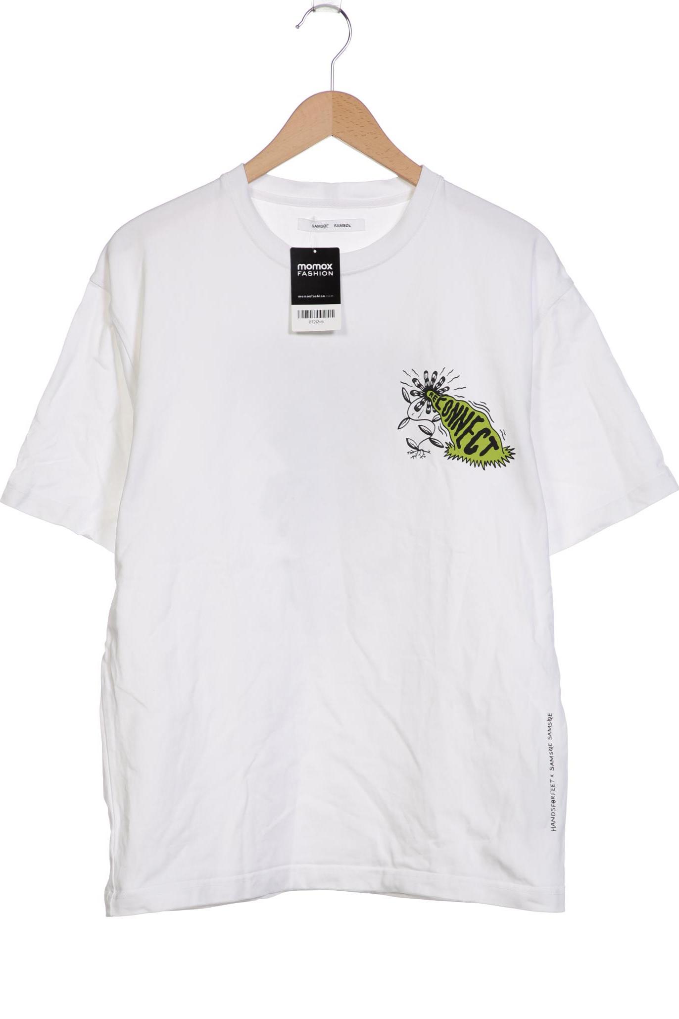 

Samsoe & Samsoe Herren T-Shirt, weiß, Gr. 48
