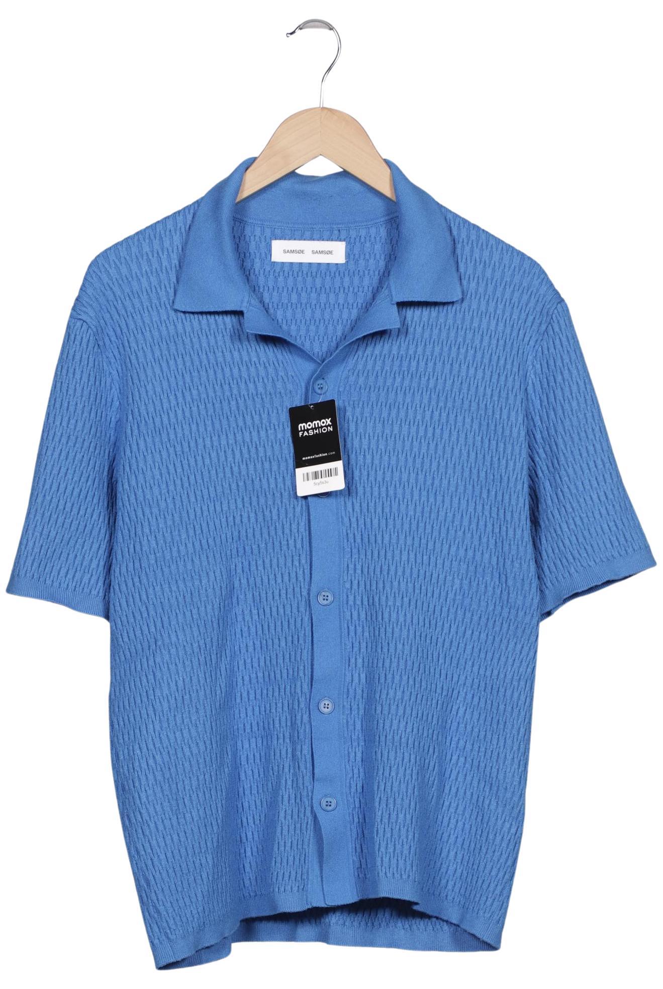 

Samsoe & Samsoe Herren Strickjacke, blau, Gr. 52