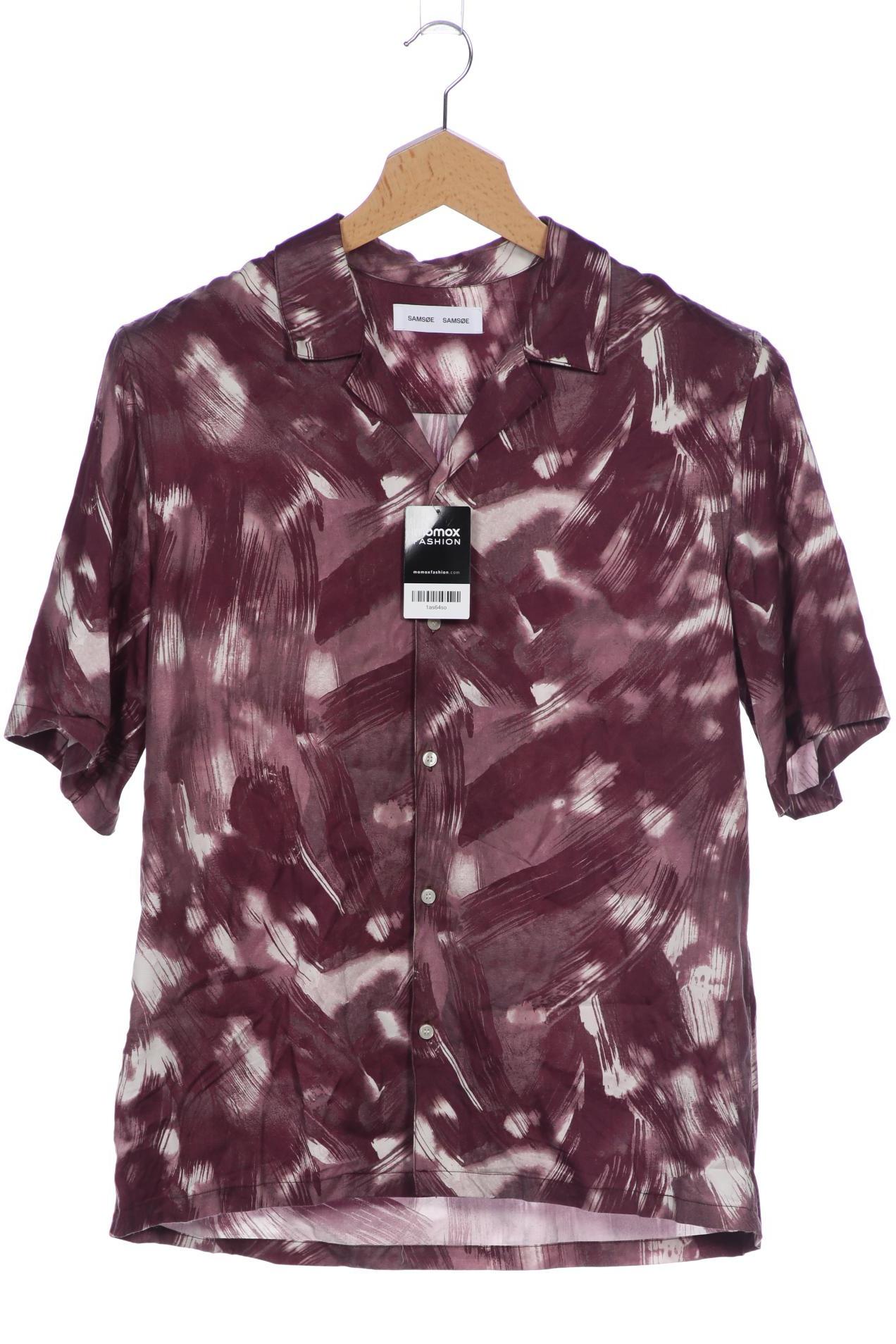 

Samsoe & Samsoe Herren Hemd, bordeaux, Gr. 56