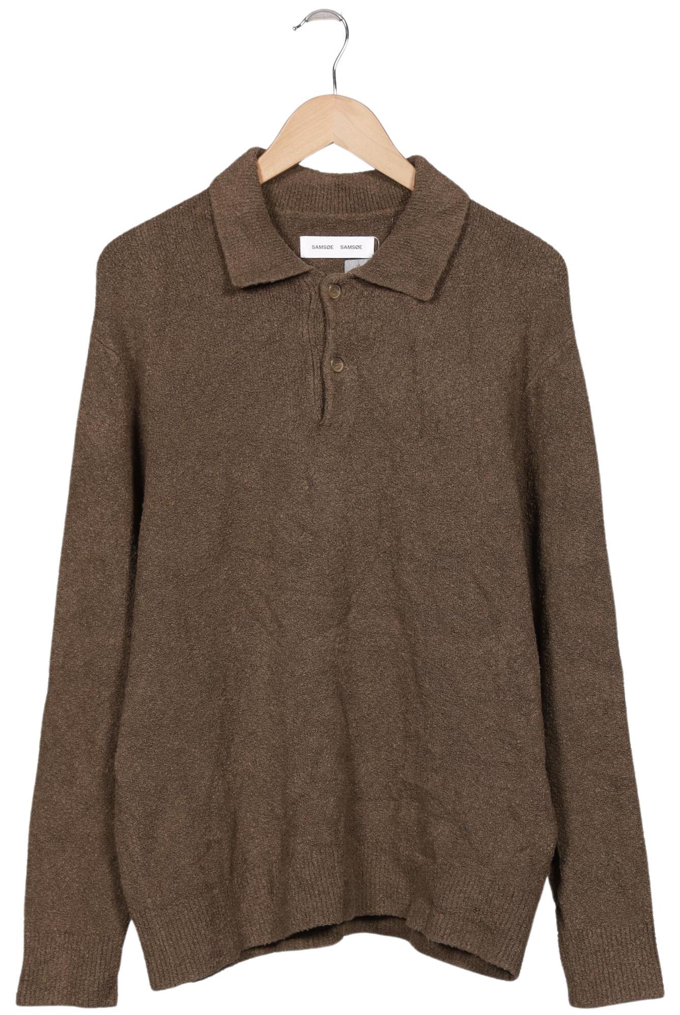 

Samsoe & Samsoe Herren Pullover, braun, Gr. 48