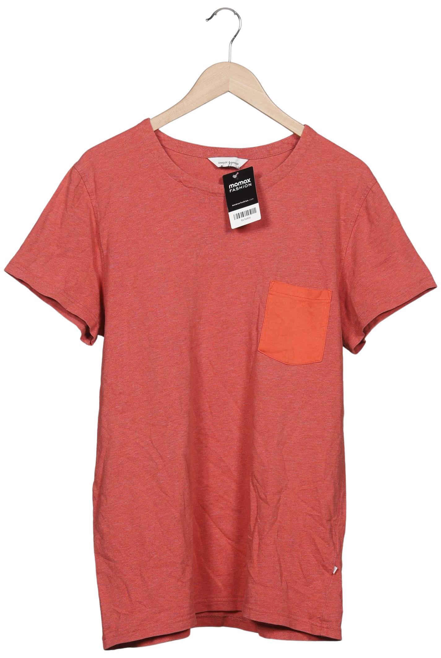 

Samsoe & Samsoe Herren T-Shirt, rot, Gr. 54