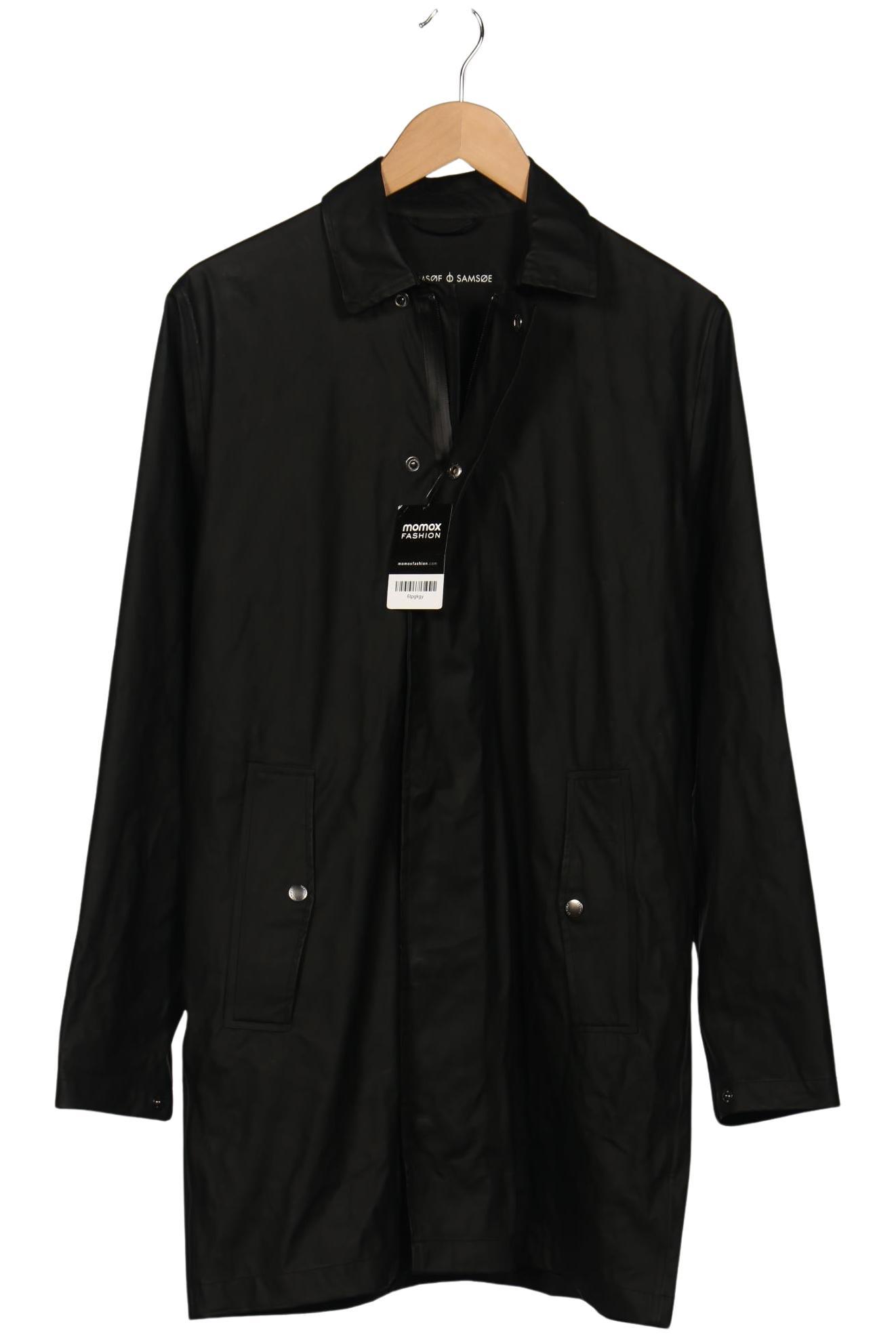 

Samsoe & Samsoe Herren Mantel, schwarz, Gr. 46