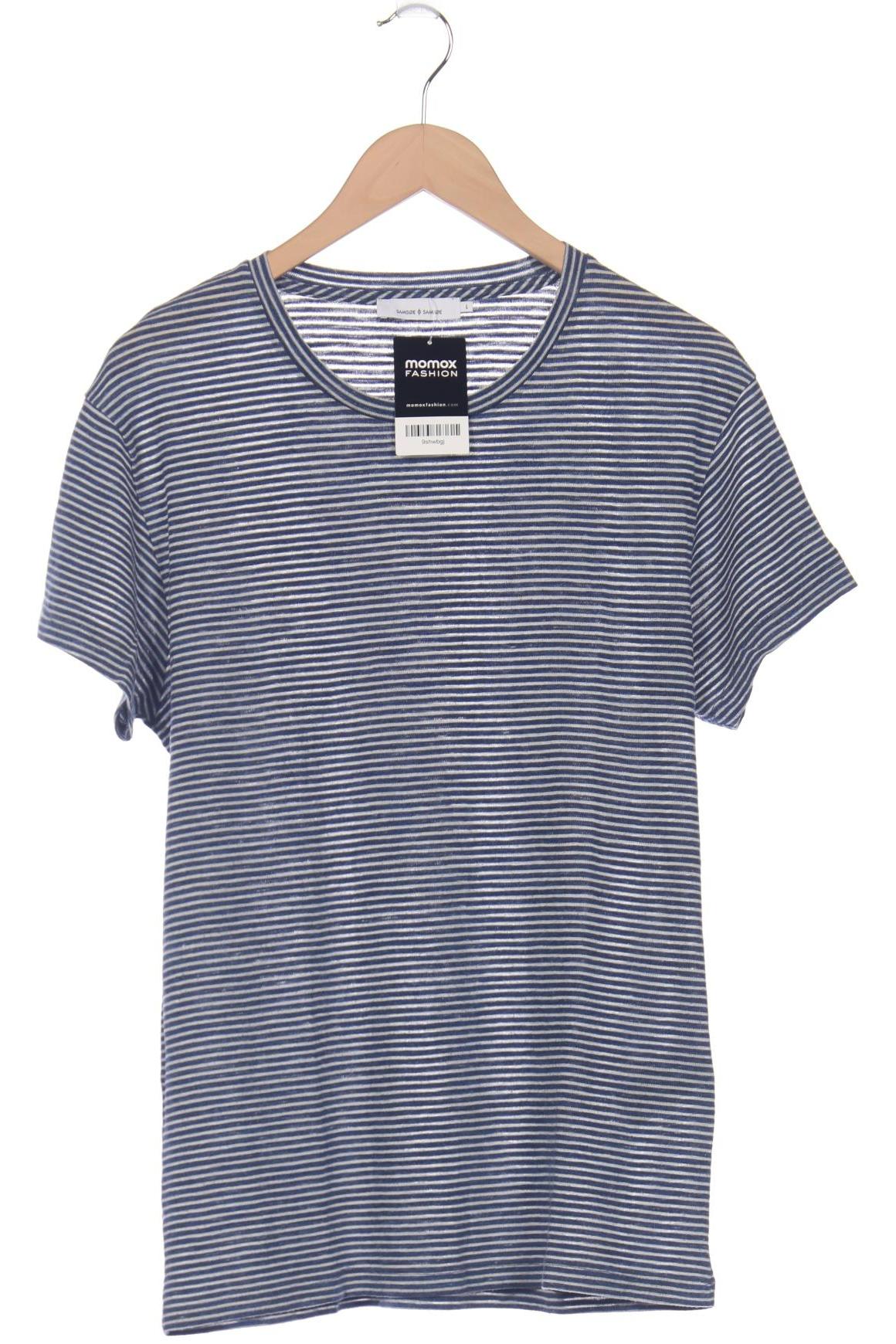 

Samsoe & Samsoe Herren T-Shirt, blau, Gr. 52