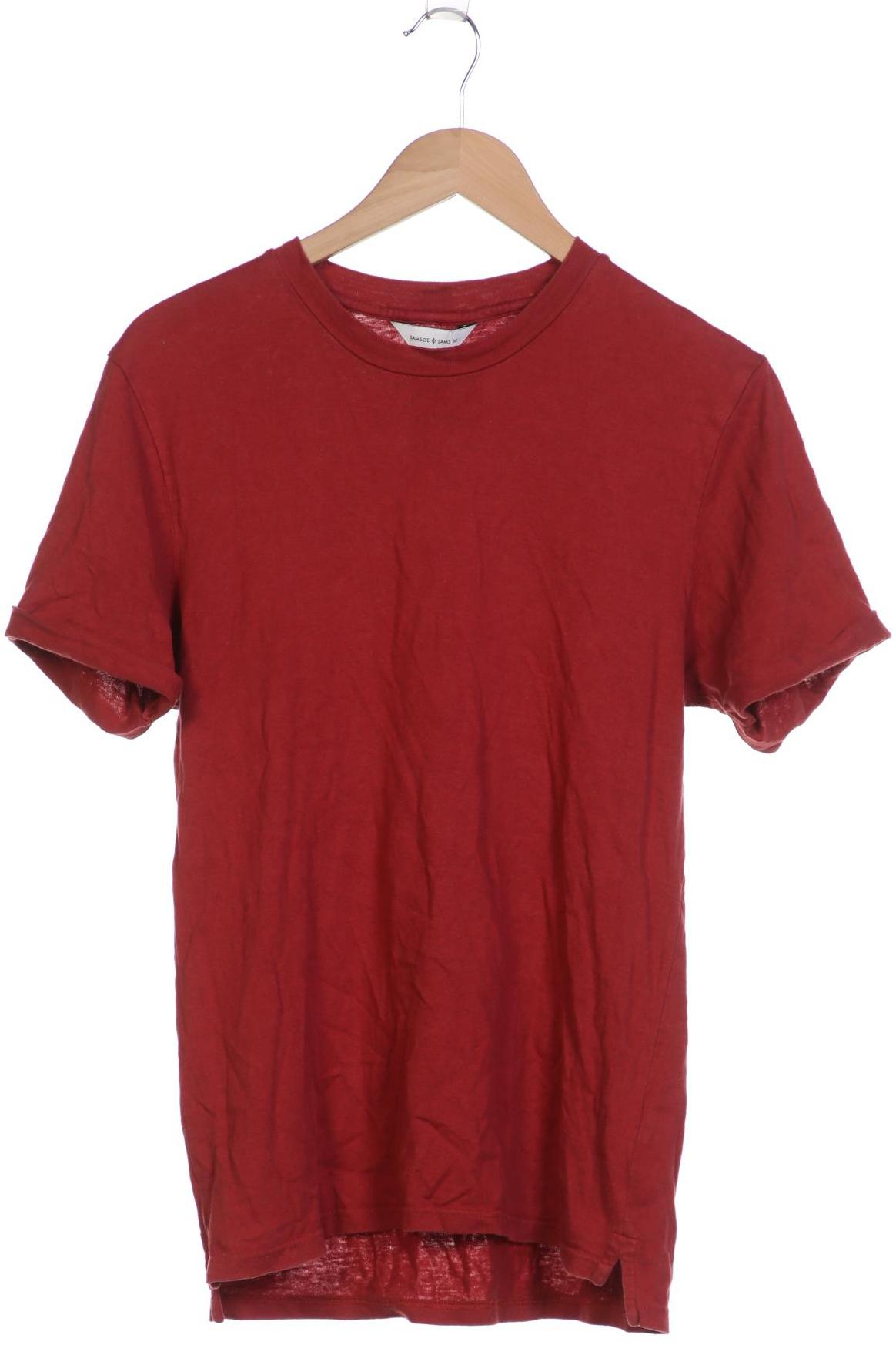 

Samsoe & Samsoe Herren T-Shirt, bordeaux, Gr. 48