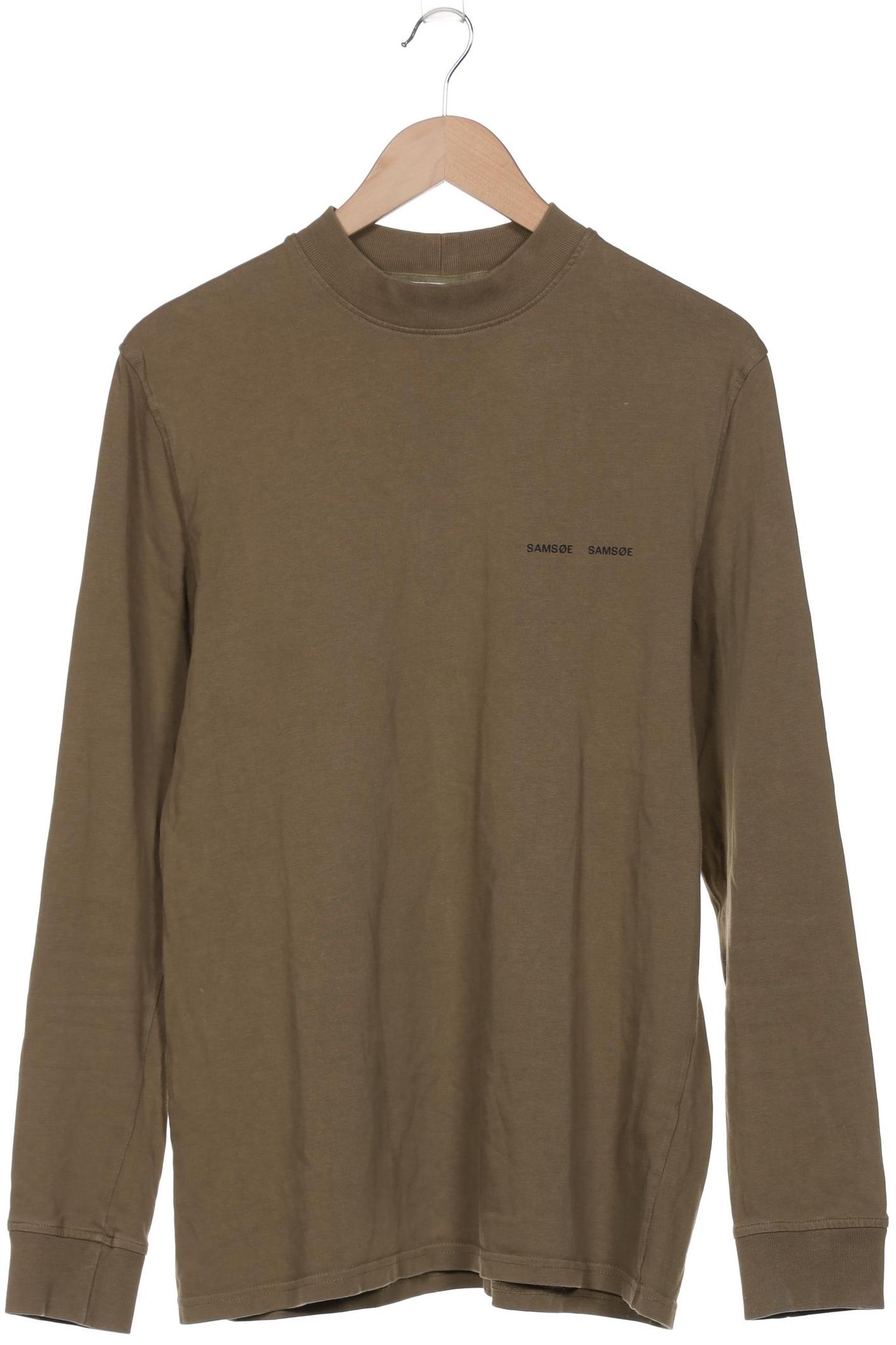 Thumbnail - Samsoe &amp; Samsoe Herren Langarmshirt, grün, Gr. 48
