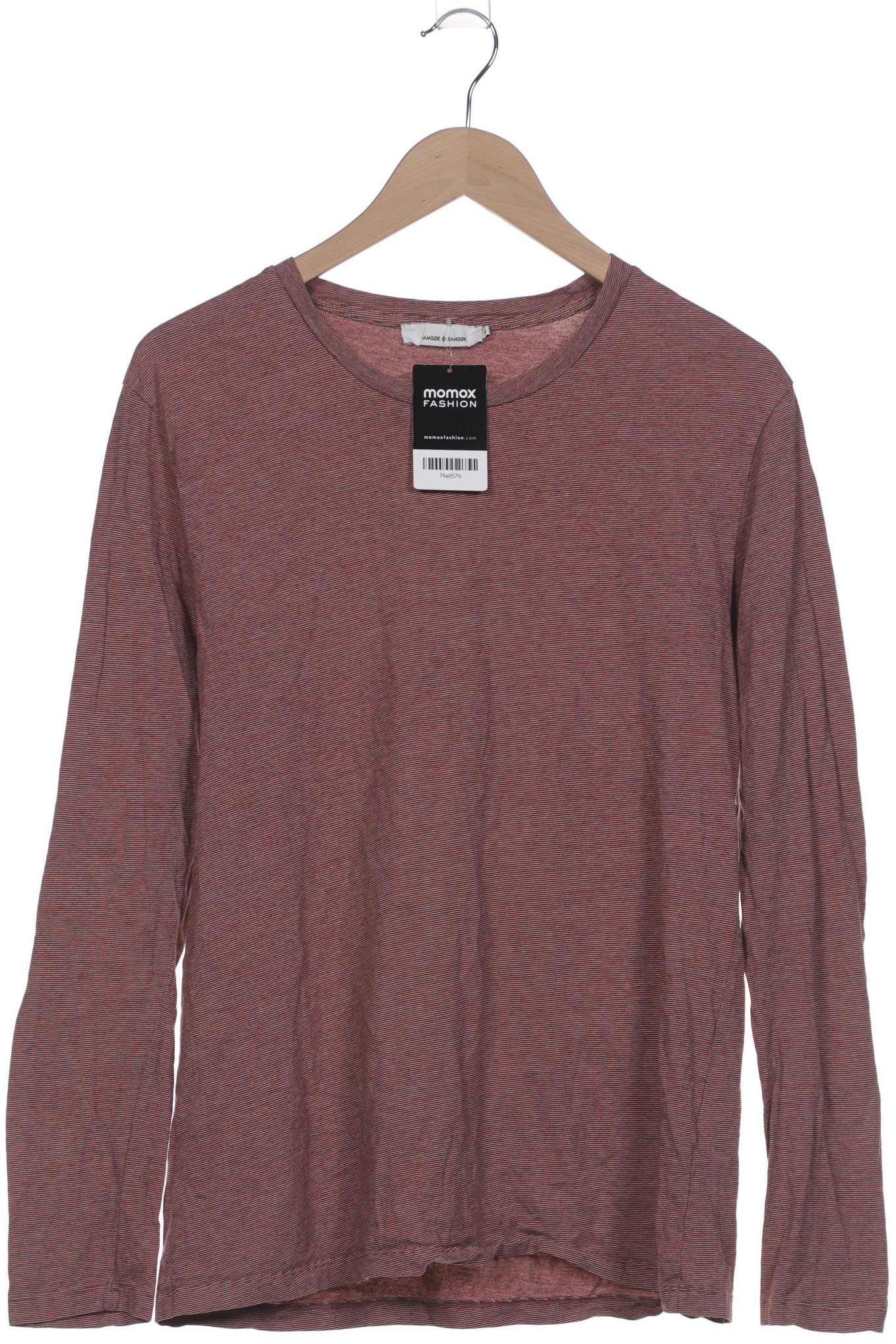 

Samsoe & Samsoe Herren Langarmshirt, rot, Gr. 48