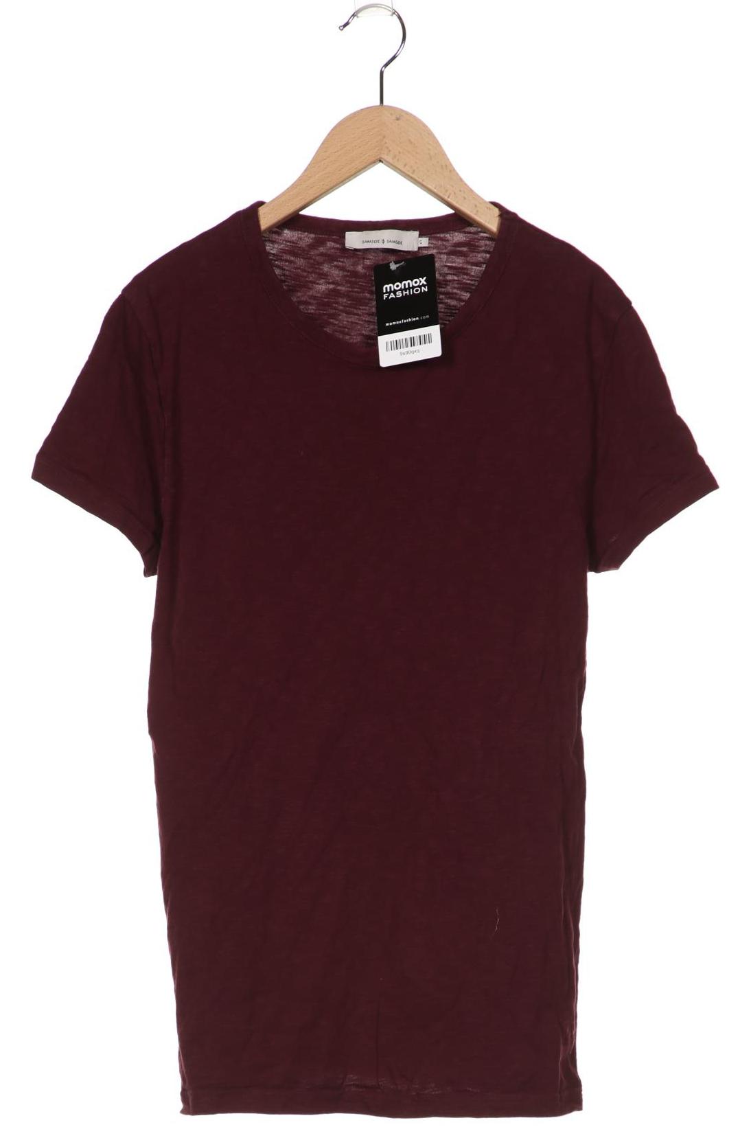 

Samsoe & Samsoe Herren T-Shirt, bordeaux, Gr. 46