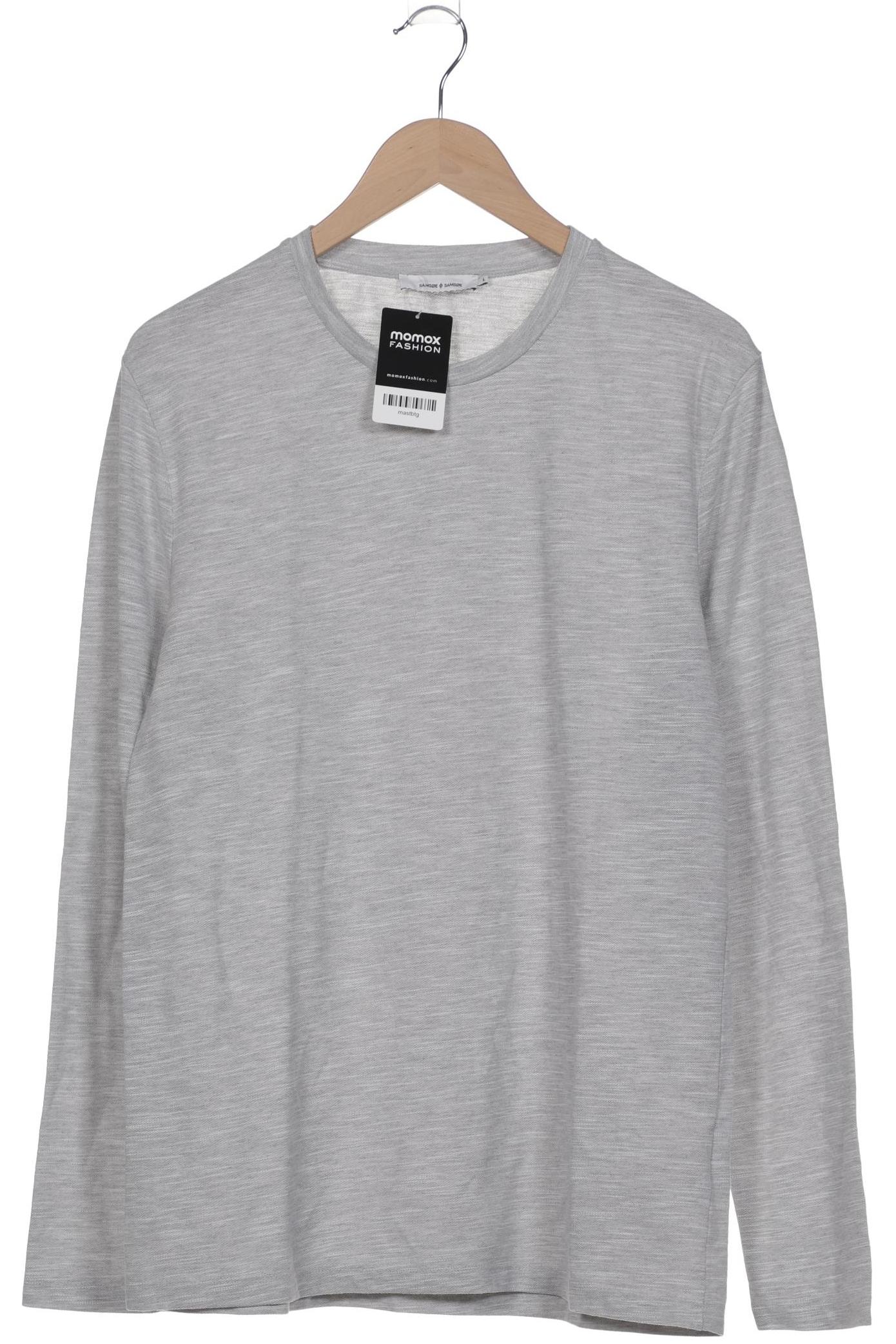 

Samsoe & Samsoe Herren Langarmshirt, grau, Gr. 52