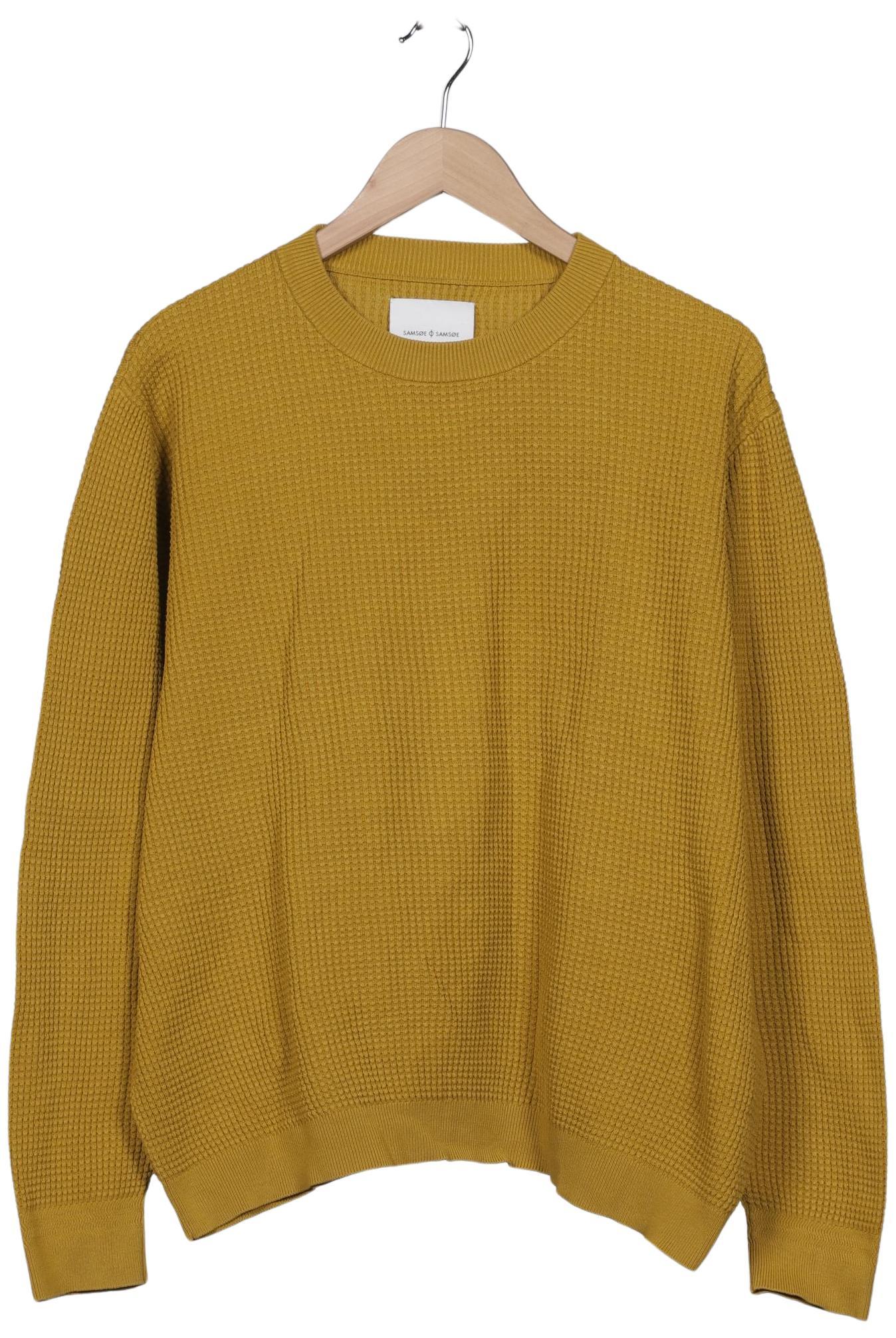

Samsoe & Samsoe Herren Pullover, gelb, Gr. 54