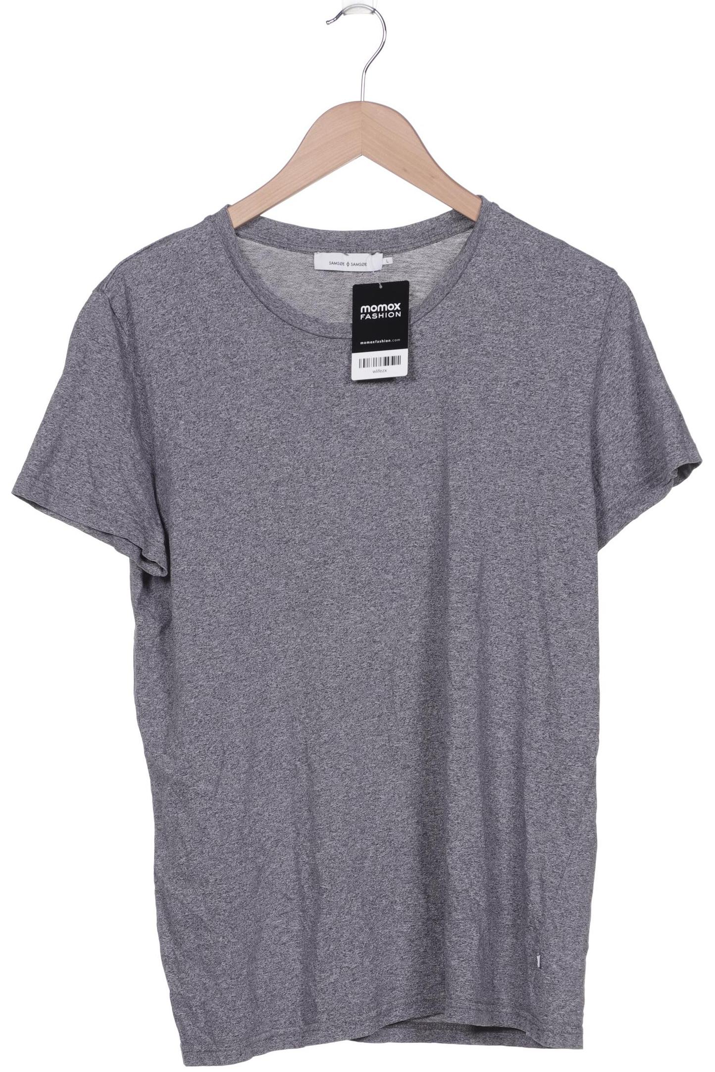

Samsoe & Samsoe Herren T-Shirt, grau, Gr. 52