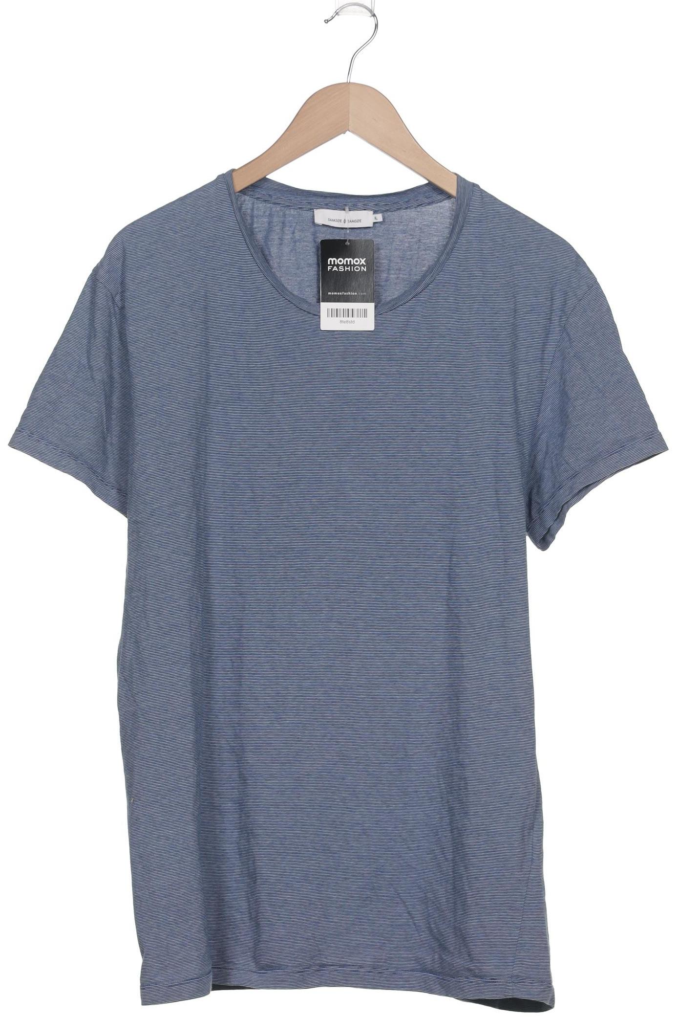 

Samsoe & Samsoe Herren T-Shirt, blau, Gr. 54