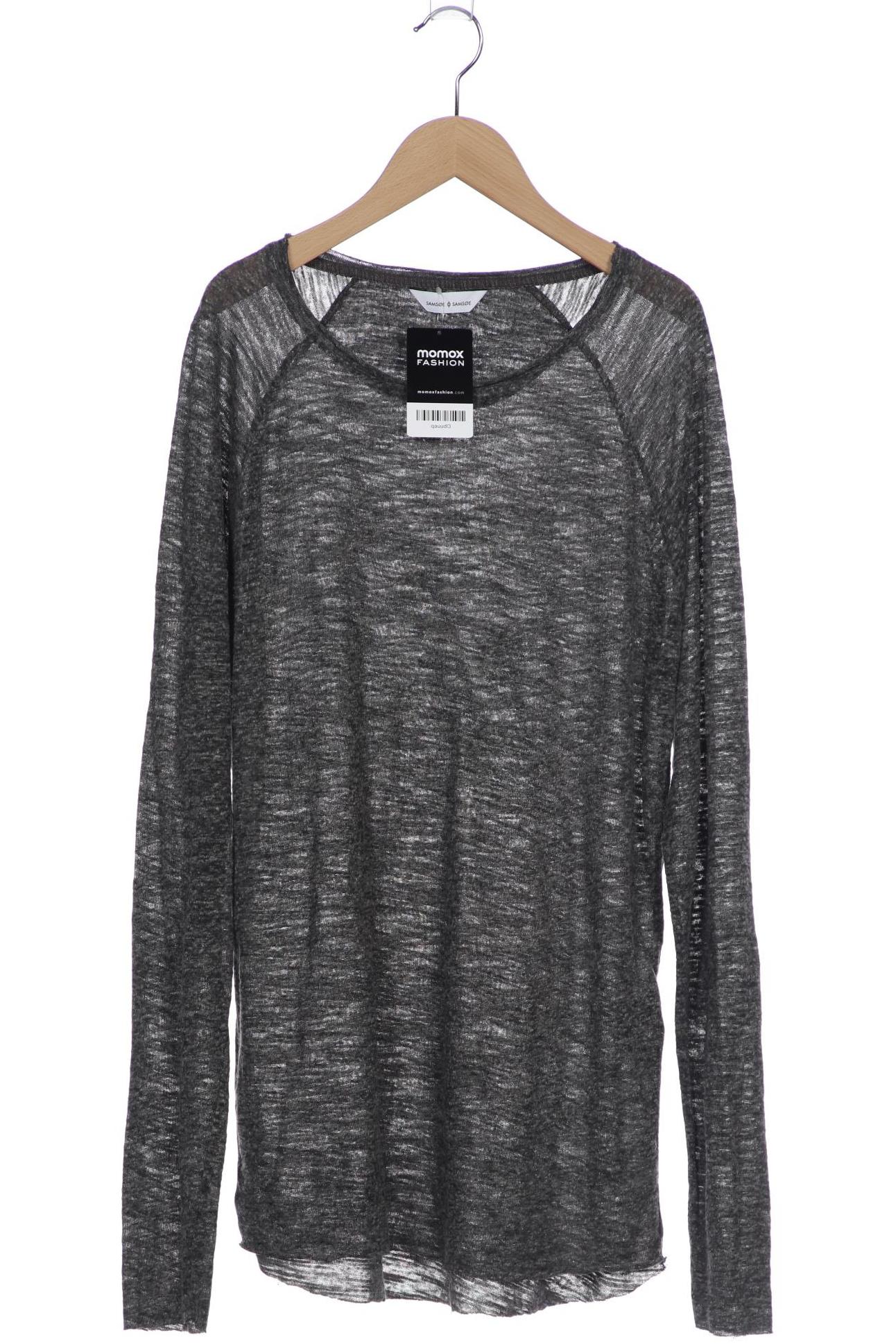

Samsoe & Samsoe Herren Langarmshirt, grau, Gr. 48
