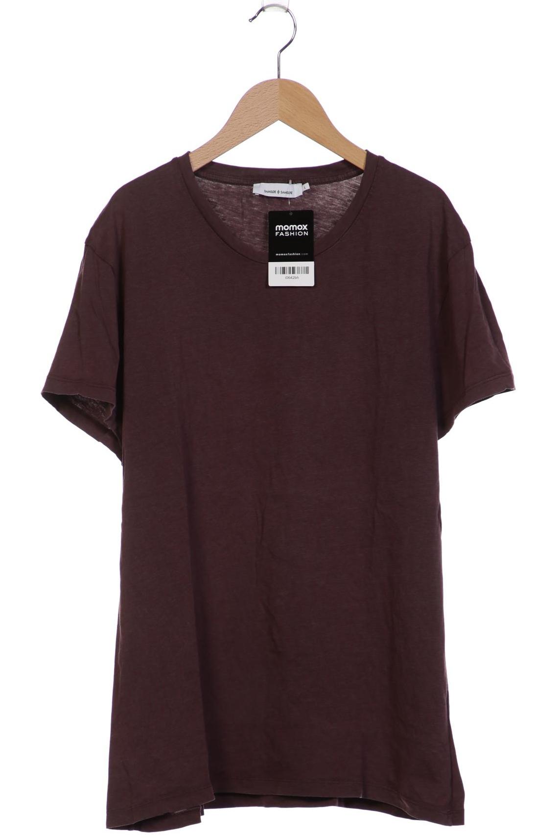 

Samsoe & Samsoe Herren T-Shirt, bordeaux, Gr. 52