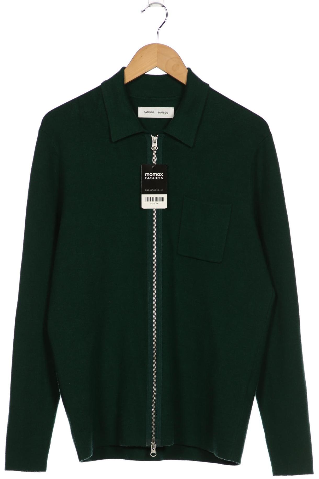 

Samsoe & Samsoe Herren Strickjacke, grün, Gr. 52