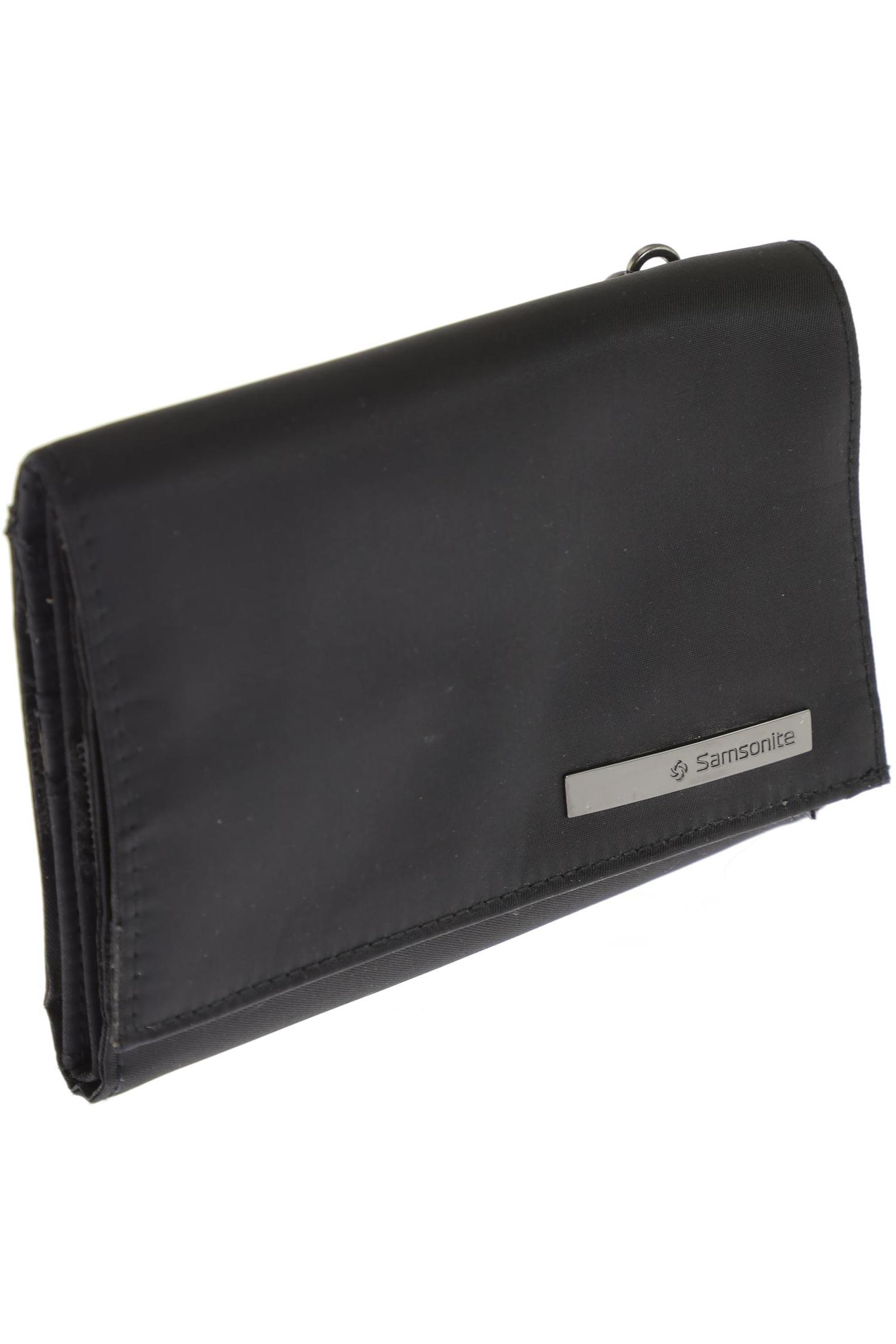 

Samsonite Damen Portemonnaie, schwarz, Gr.